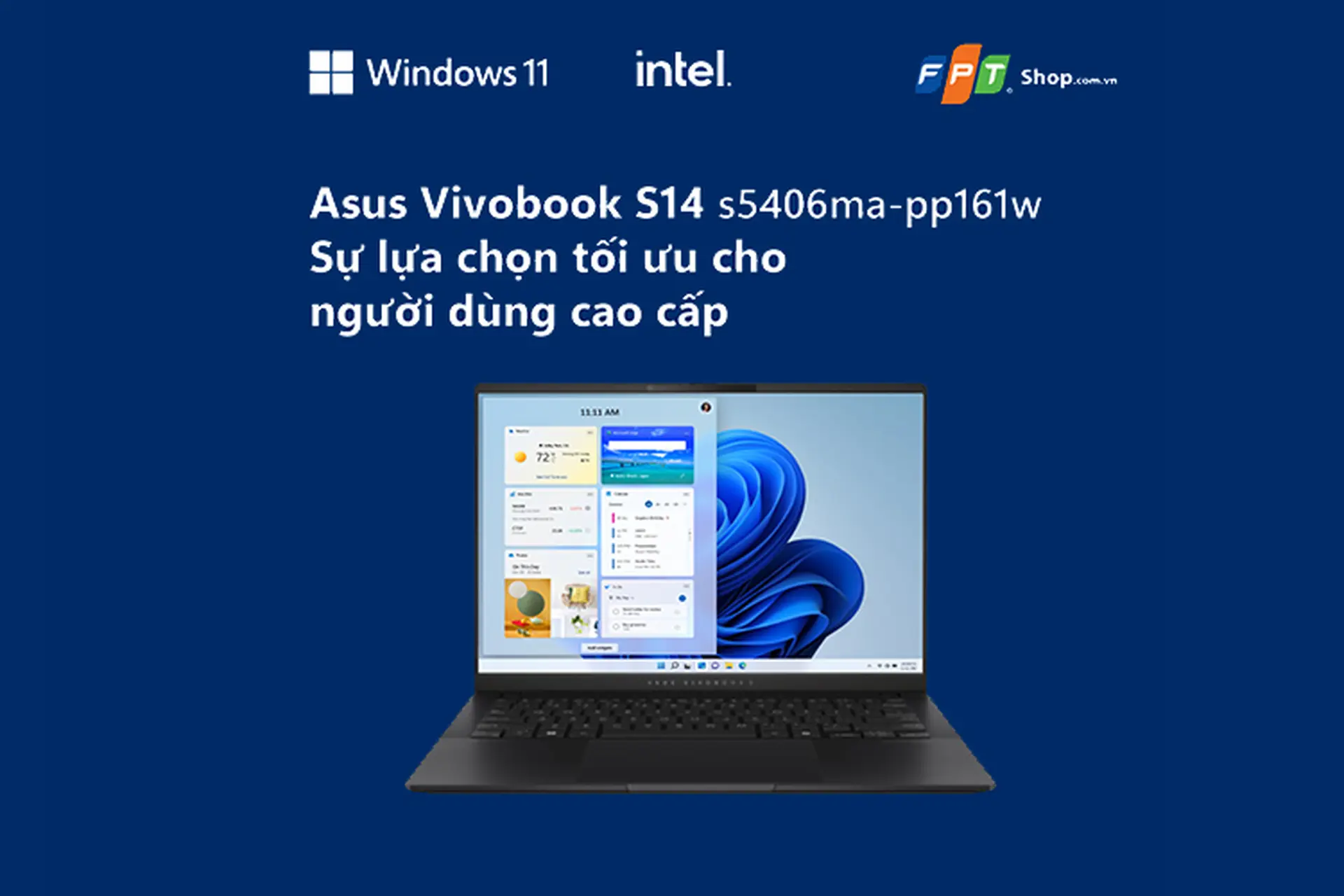 ASUS Vivobook S14 S5406MA-PP161W - Sự lựa chọn tối ưu cho người dùng cao cấp