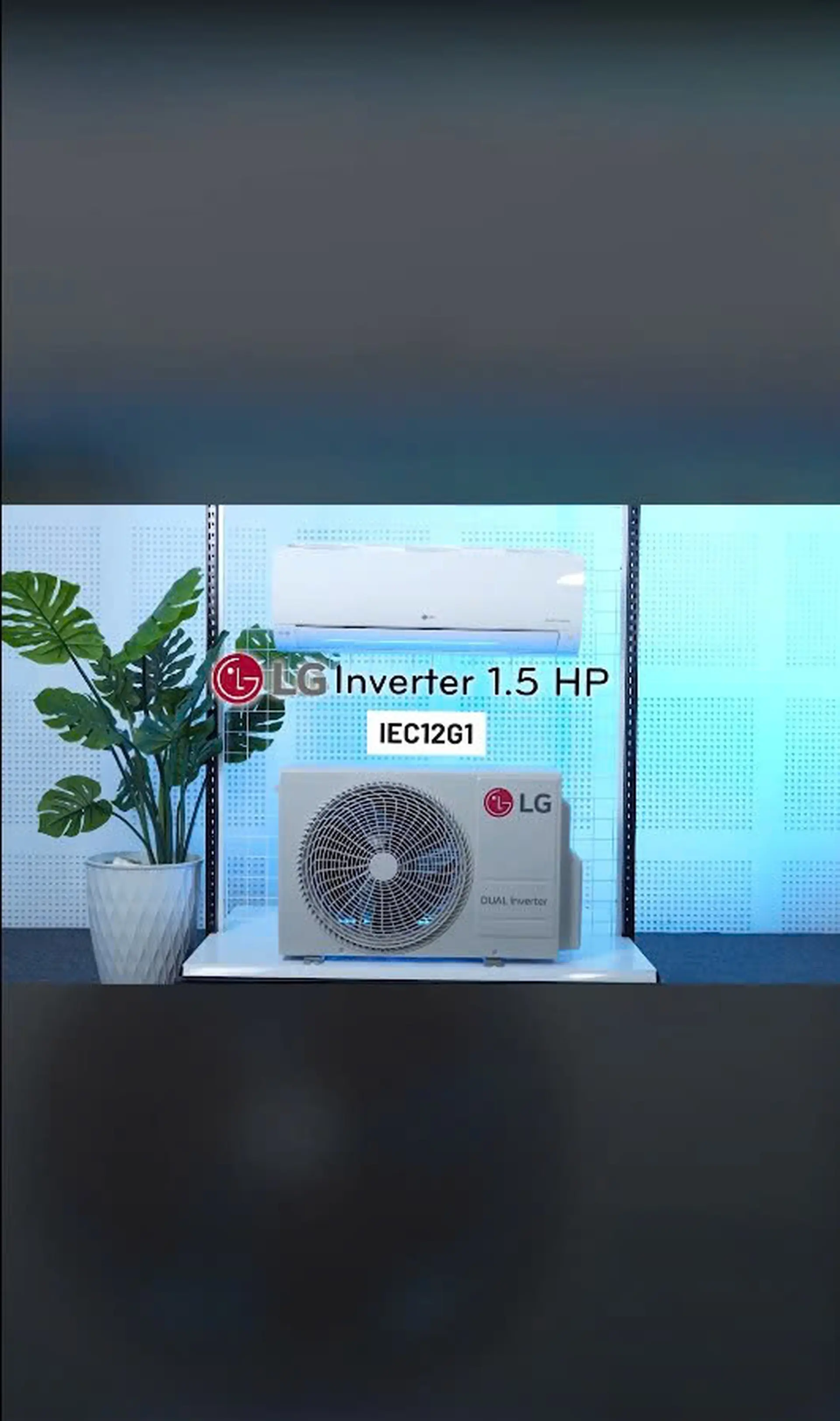 Máy lạnh LG 1.5 HP Inverter – Mát nhanh, chạy êm, dùng là mê!