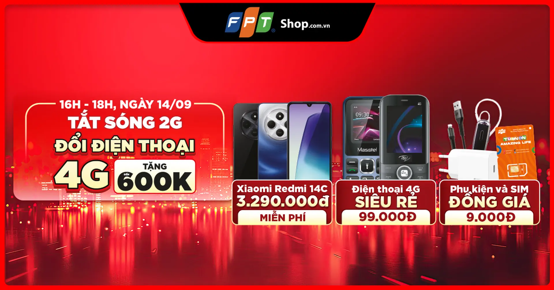 Cơ hội lên đời điện thoại: Tắt sóng 2G, đổi 4G, tặng đến 600K