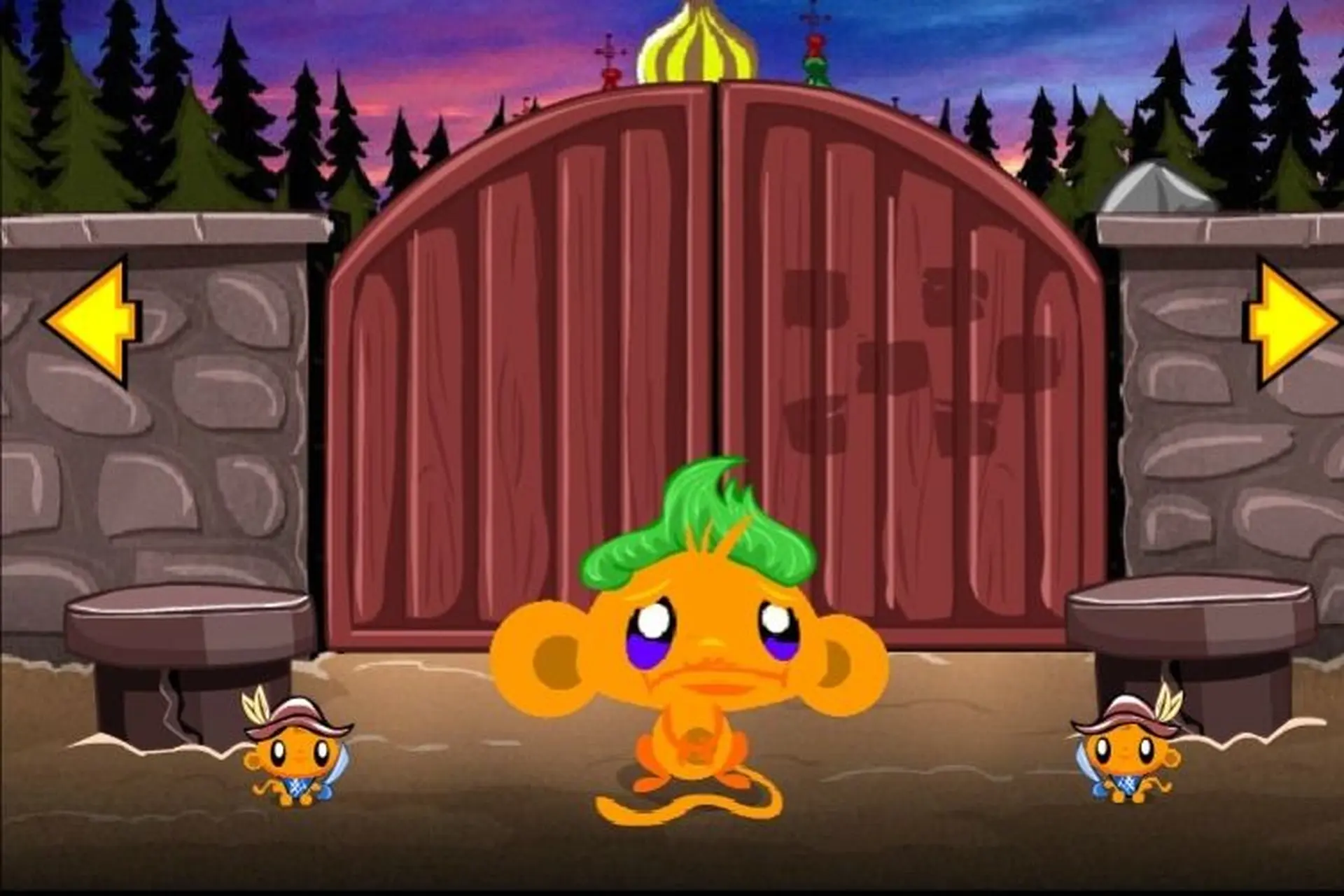 Khám phá chi tiết trò chơi Chú Khỉ Buồn 1: Game phòng thủ tháp dễ chơi, khó giỏi, ai cũng mê!