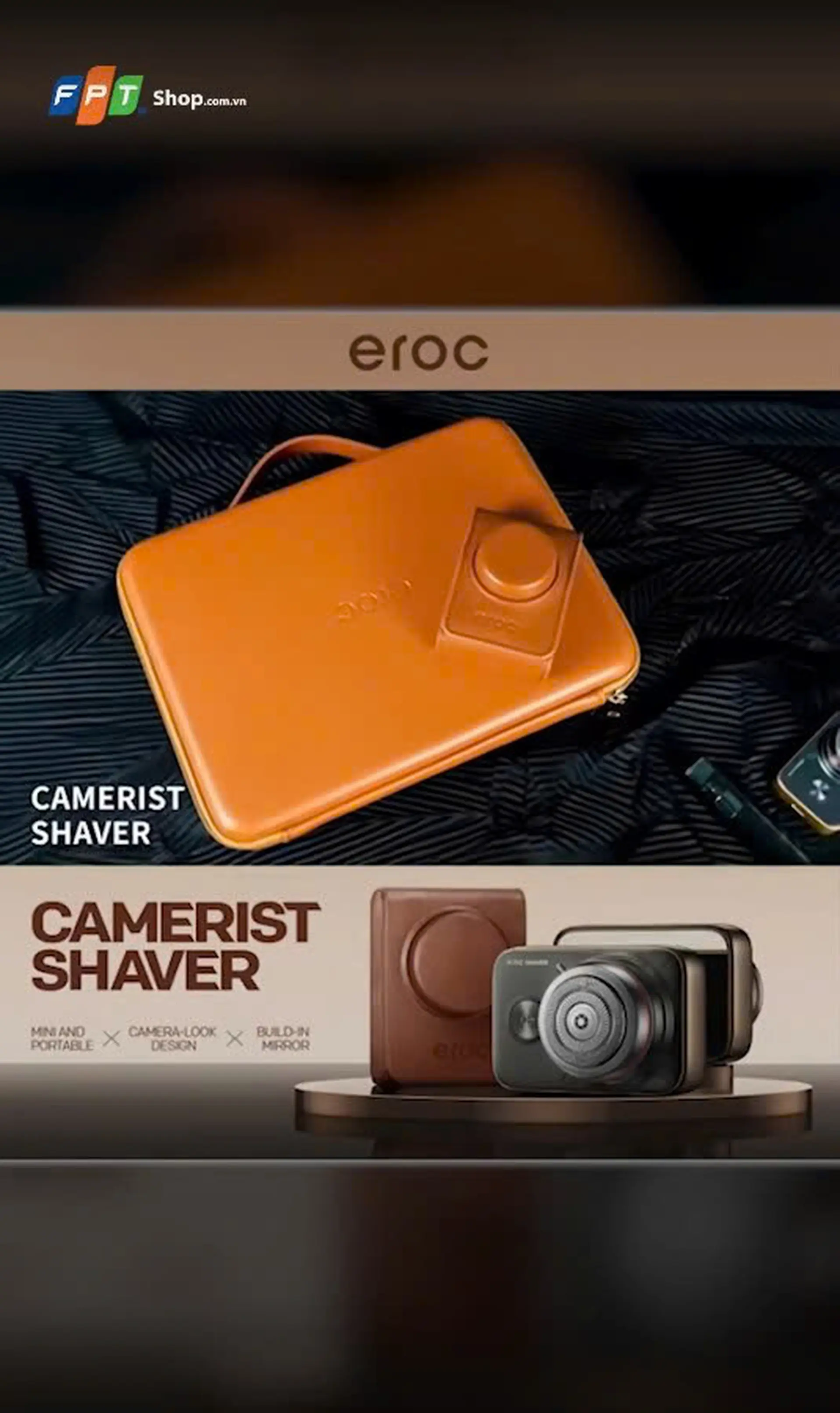 Máy cạo râu Eroc Camerist