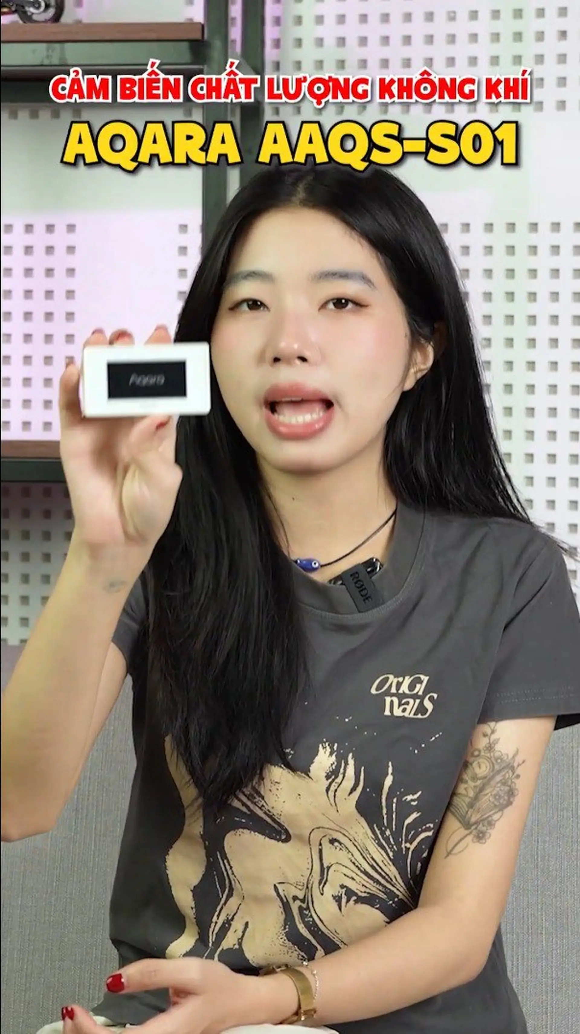 Cảm biến chất lượng không khí Aqara AAQS-S01: Cảm biến thông minh với hiển thị ba trong một!!!