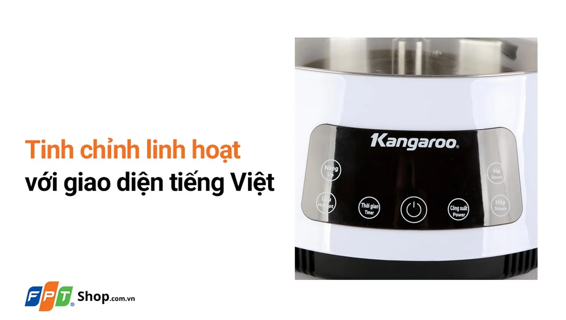 Nồi lẩu điện thang máy Kangaroo 5 lít KG279
