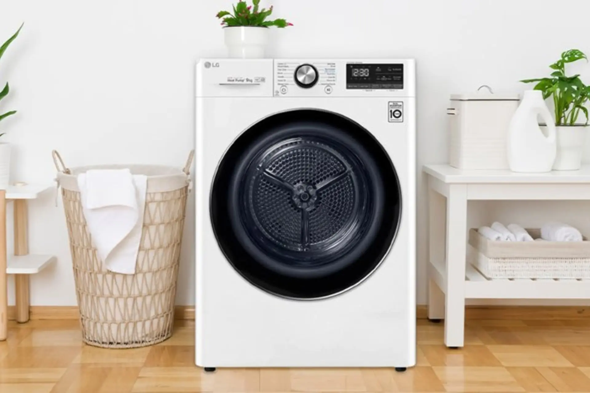Kích thước máy sấy LG các dòng khác nhau thế nào? Cách chọn tối ưu cho không gian nhà ở