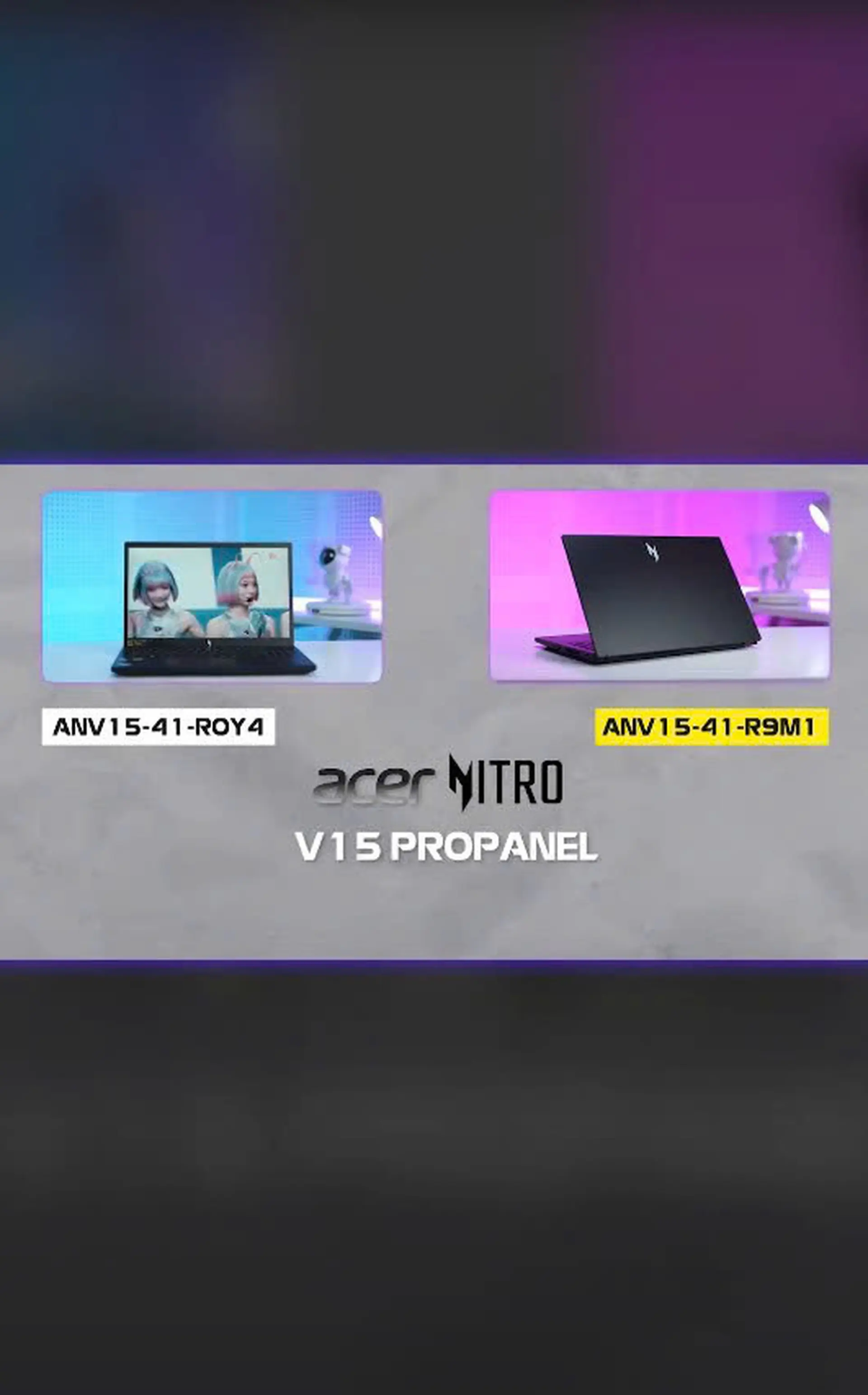 Laptop Acer Gaming Nitro V 15 ProPanel - Chiến thần gaming cùng card đồ họa RTX #fptshop