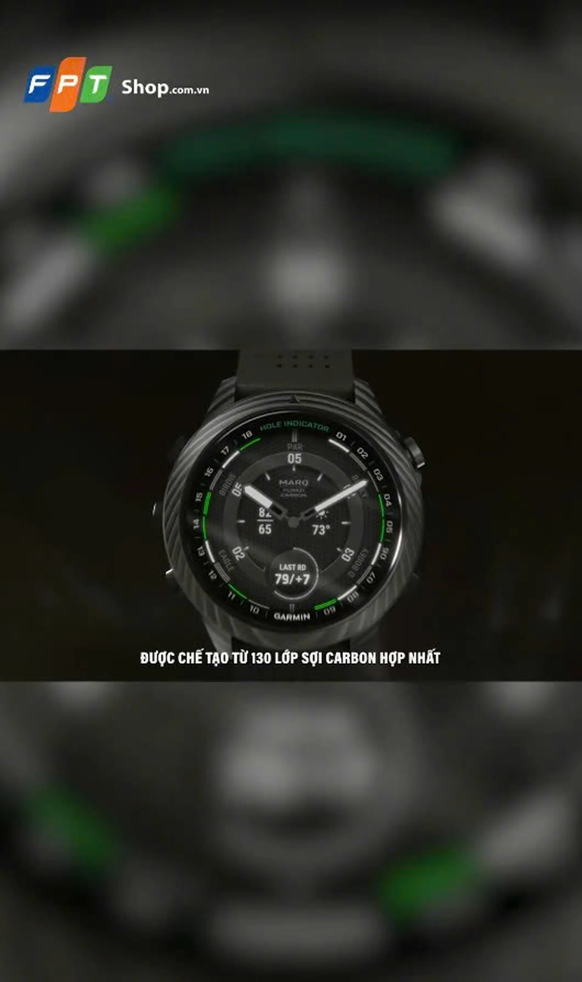 Đồng hồ thông minh Garmin MARQ II Golfer Carbon