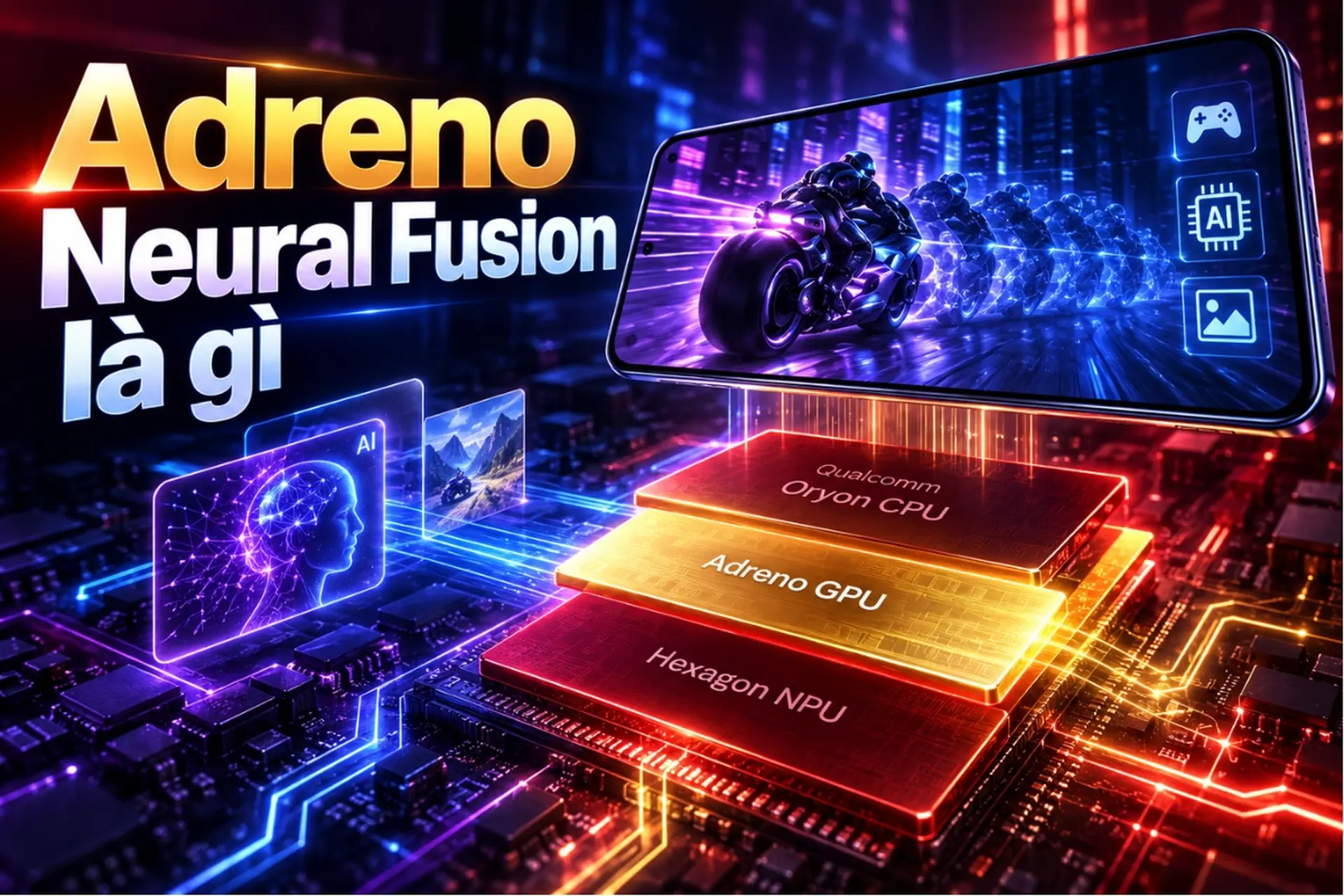 Adreno Neural Fusion là gì? Tìm hiểu về bước đột phá AI cho đồ họa game