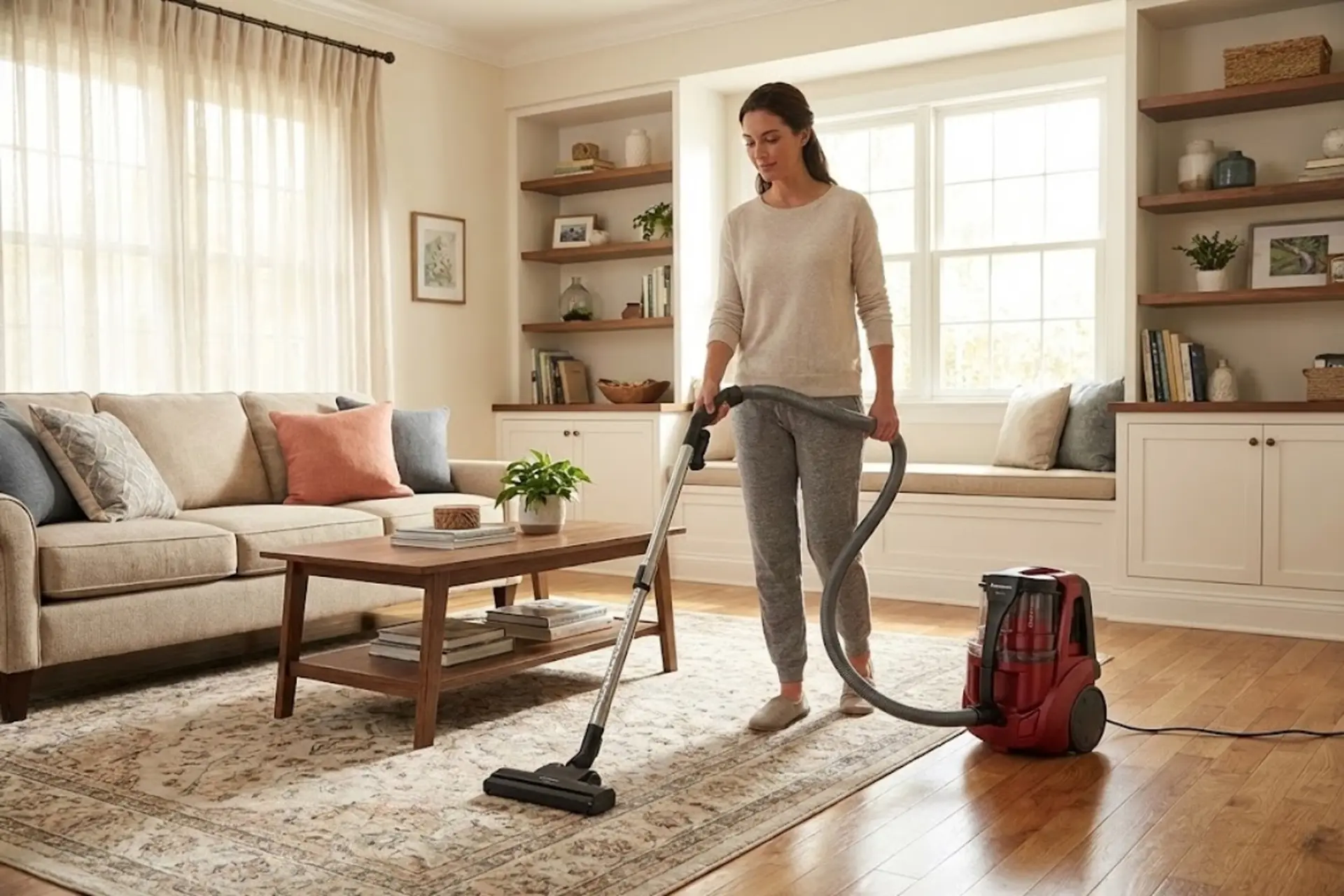 Đánh giá máy hút bụi Panasonic MC-CL789RN49: Hút khỏe, lọc sạch, hợp nhà nhiều bụi