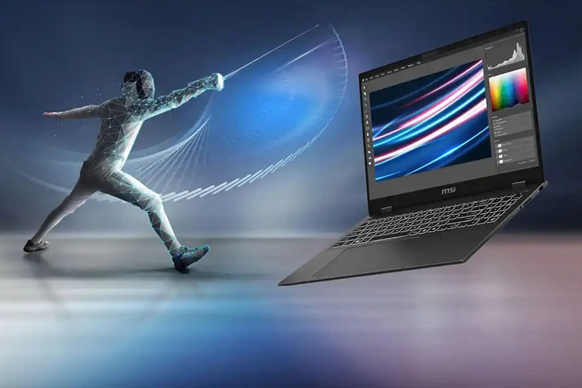 MSI Prestige 16 AI+ Evo B2VMG Ultra 9-288V - Trải nghiệm đỉnh cao với siêu phẩm laptop AI, chinh phục mọi tác vụ nặng