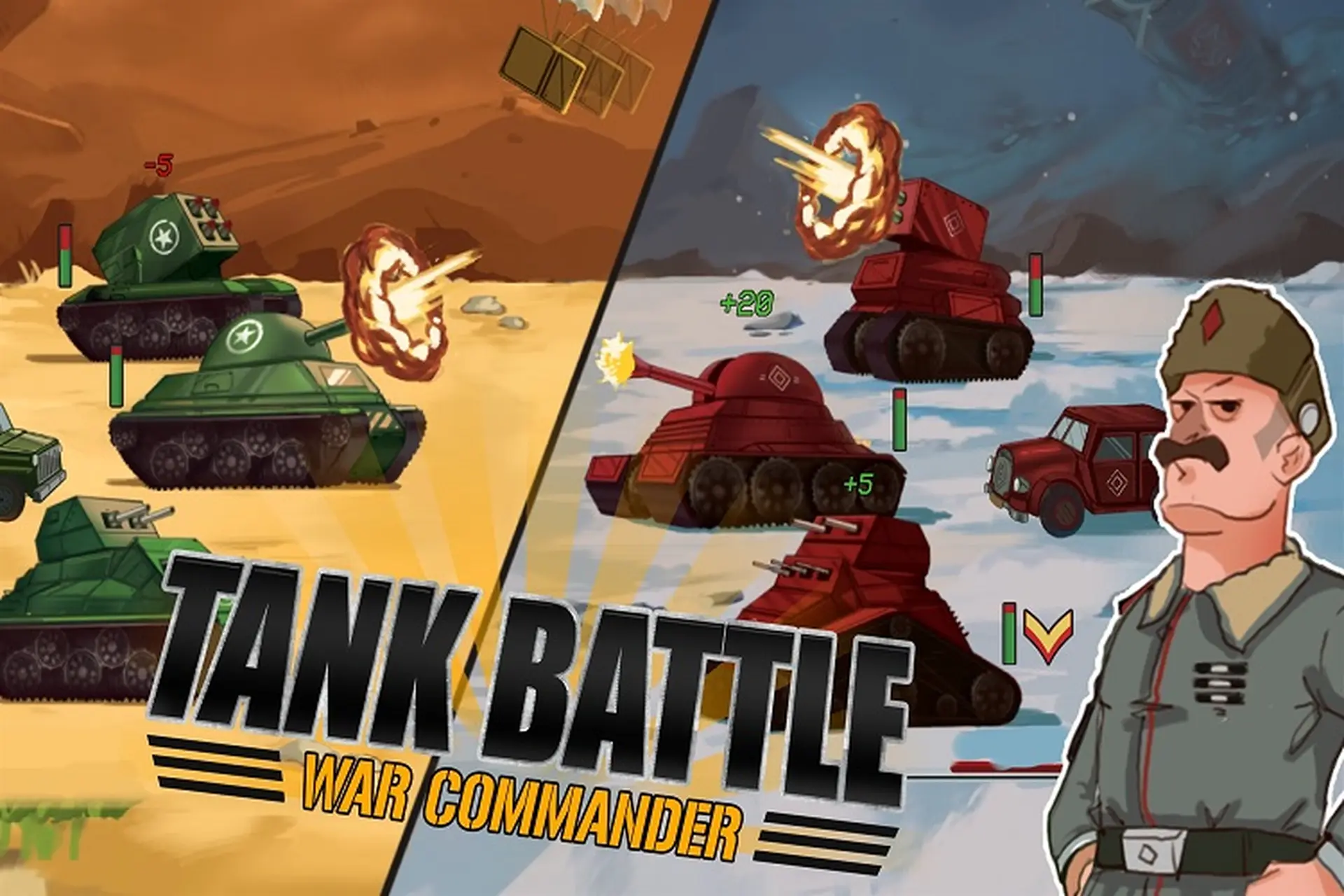 Trải nghiệm ngay Tank Battle: War Commander – Game chiến tranh khốc liệt và thể hiện tài năng chỉ huy của bạn