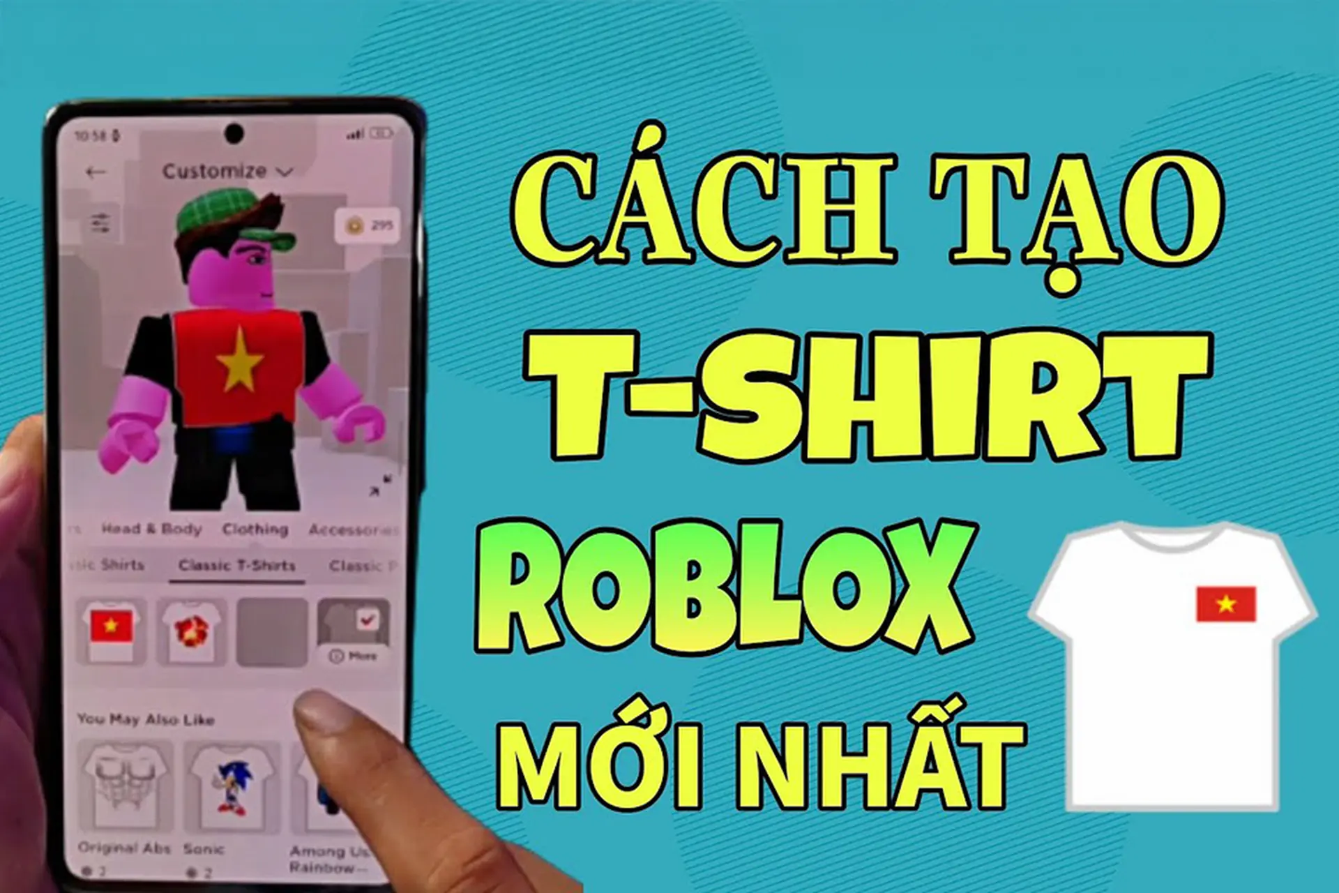Khám phá thế giới ảnh t-shirt Roblox: Tự thiết kế, sáng tạo phong cách độc đáo chỉ trong vài bước