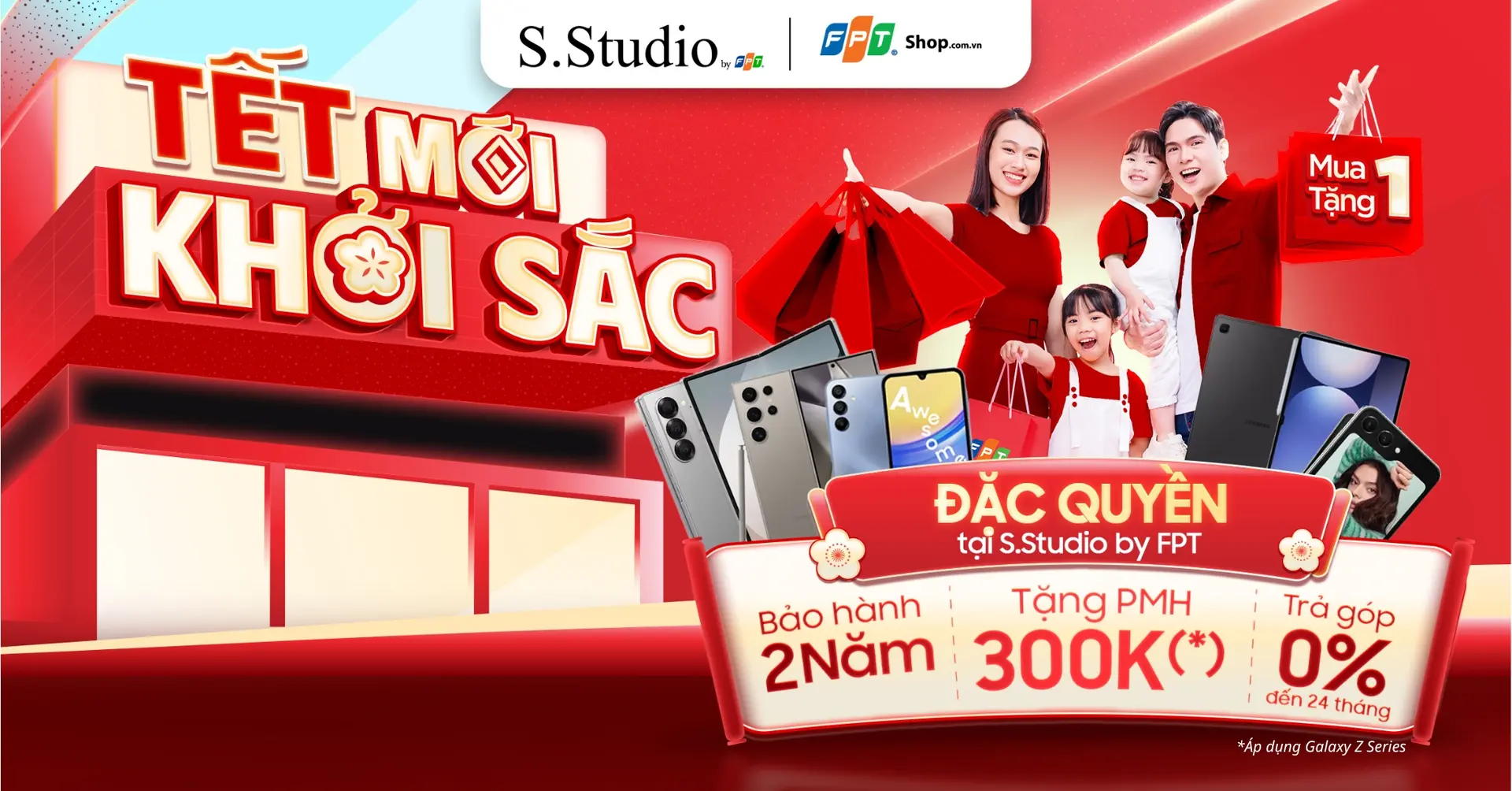 Đặc quyền mua sắm tại S.Studio by FPT: Tết mới khởi sắc, rinh deal lời chắc!