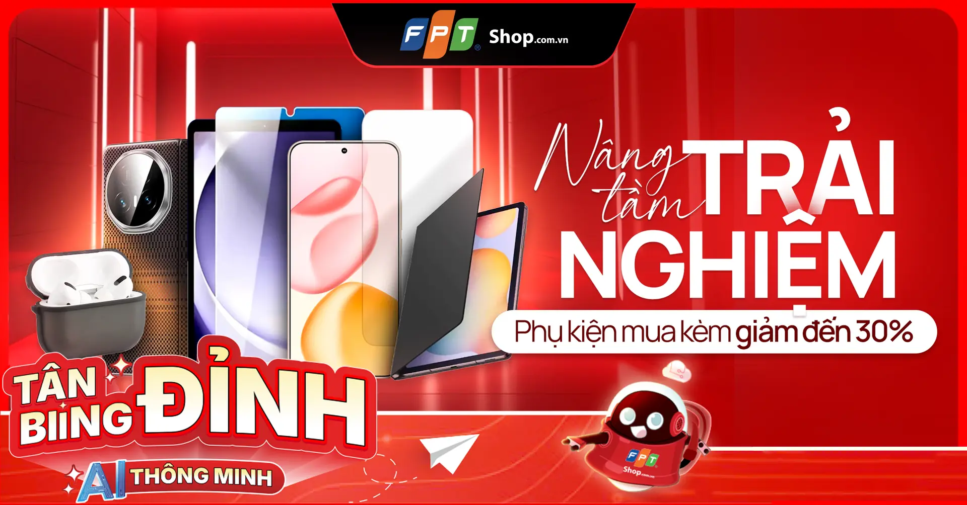 Nâng tầm trải nghiệm Phụ kiện mua kèm giảm đến 30%