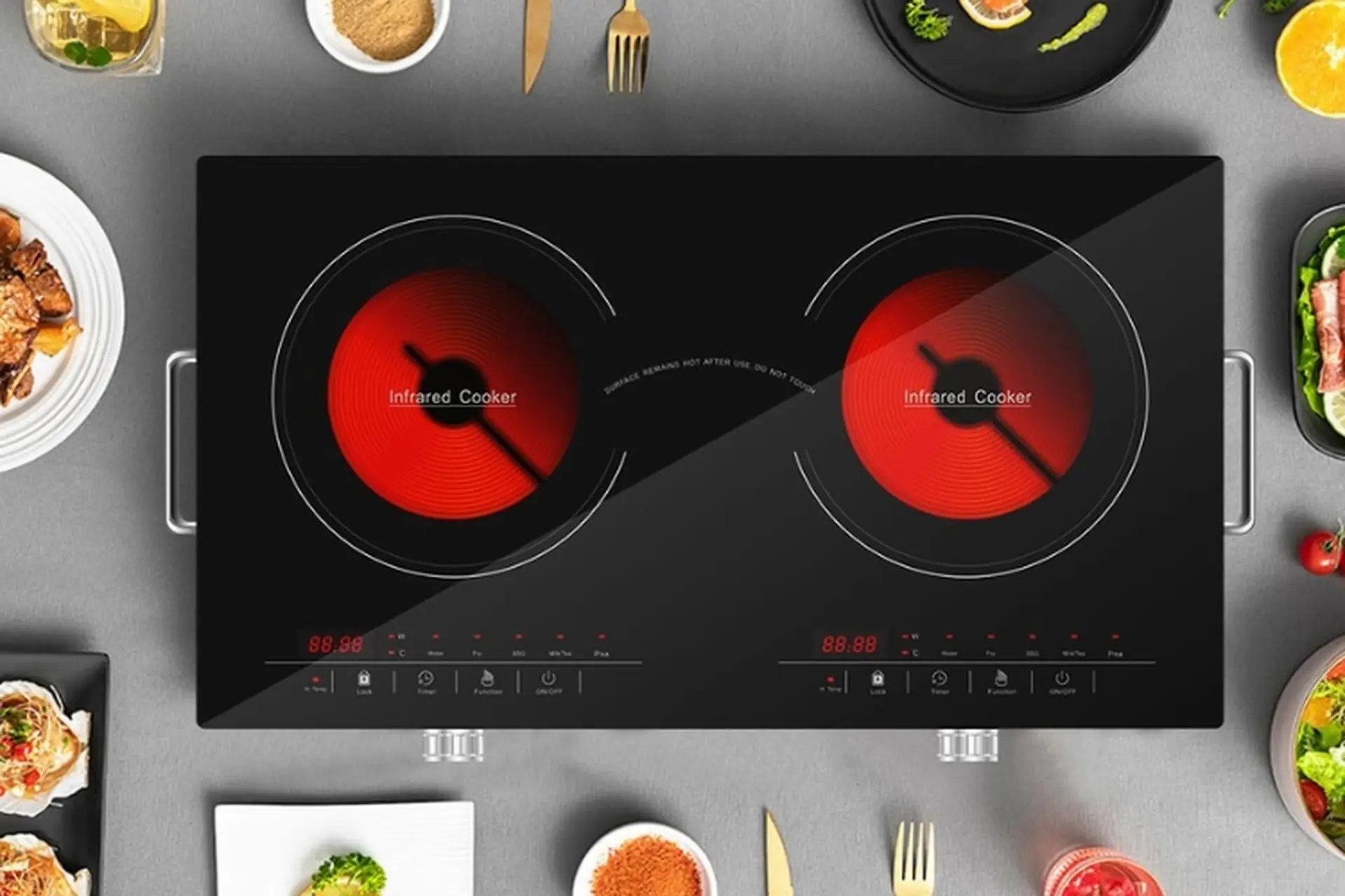 Bếp hồng ngoại đôi âm loại nào tốt nhất 2025? Gợi ý 6 chiếc bếp hồng ngoại đôi âm đáng mua năm 2025