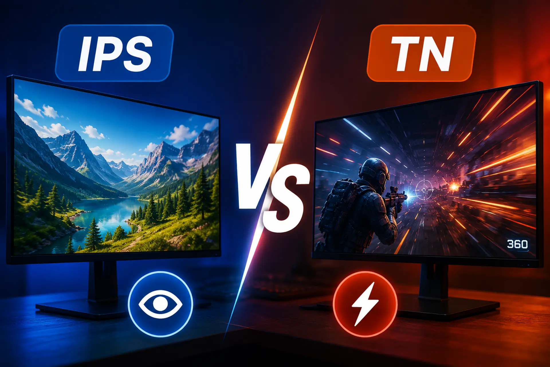Tấm nền IPS và TN nên chọn loại nào? So sánh chi tiết để chọn màn hình phù hợp
