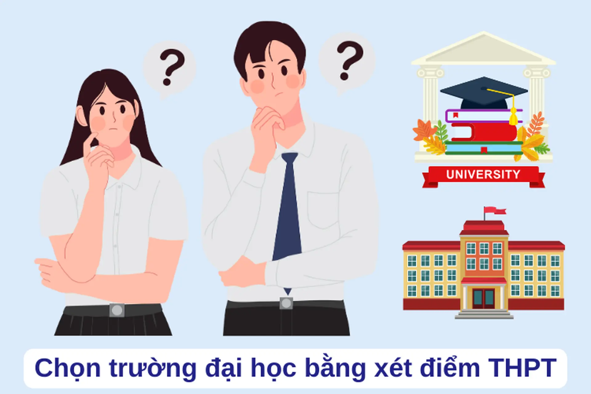 Hướng dẫn chi tiết cách chọn trường đại học bằng xét điểm THPT cho học sinh và phụ huynh