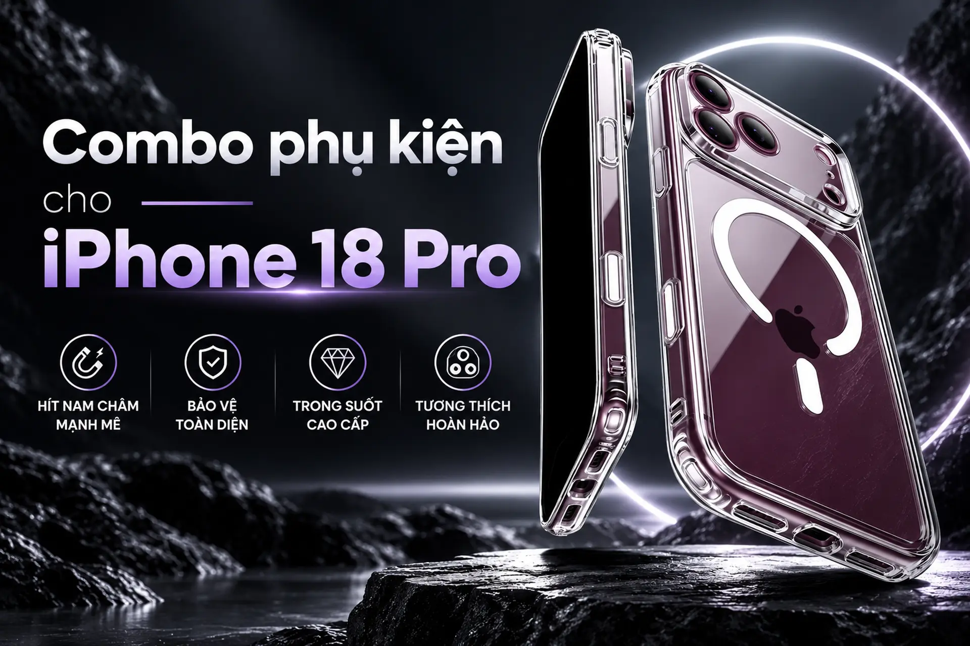 Gợi ý combo phụ kiện ESR bảo vệ toàn diện iPhone 18 Pro và iPhone 18 Pro Max