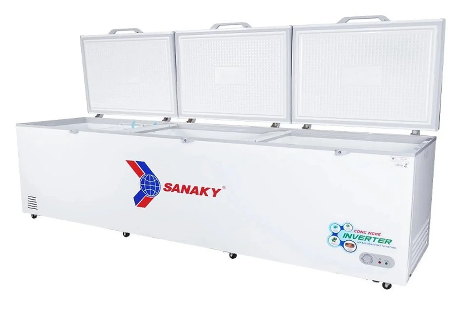 Đánh giá tủ đông Sanaky VH-1399HY3 1144 lít Inverter. Liệu có phải là lựa chọn tiết kiệm điện tối ưu cho gia đình?