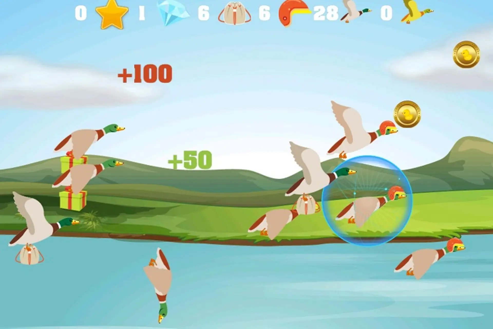 Thử thách kỹ năng thiện xạ cùng game Bắn Vịt - Thợ Săn Vịt. Ai sẽ là tay súng cừ khôi giành trọn kho báu?