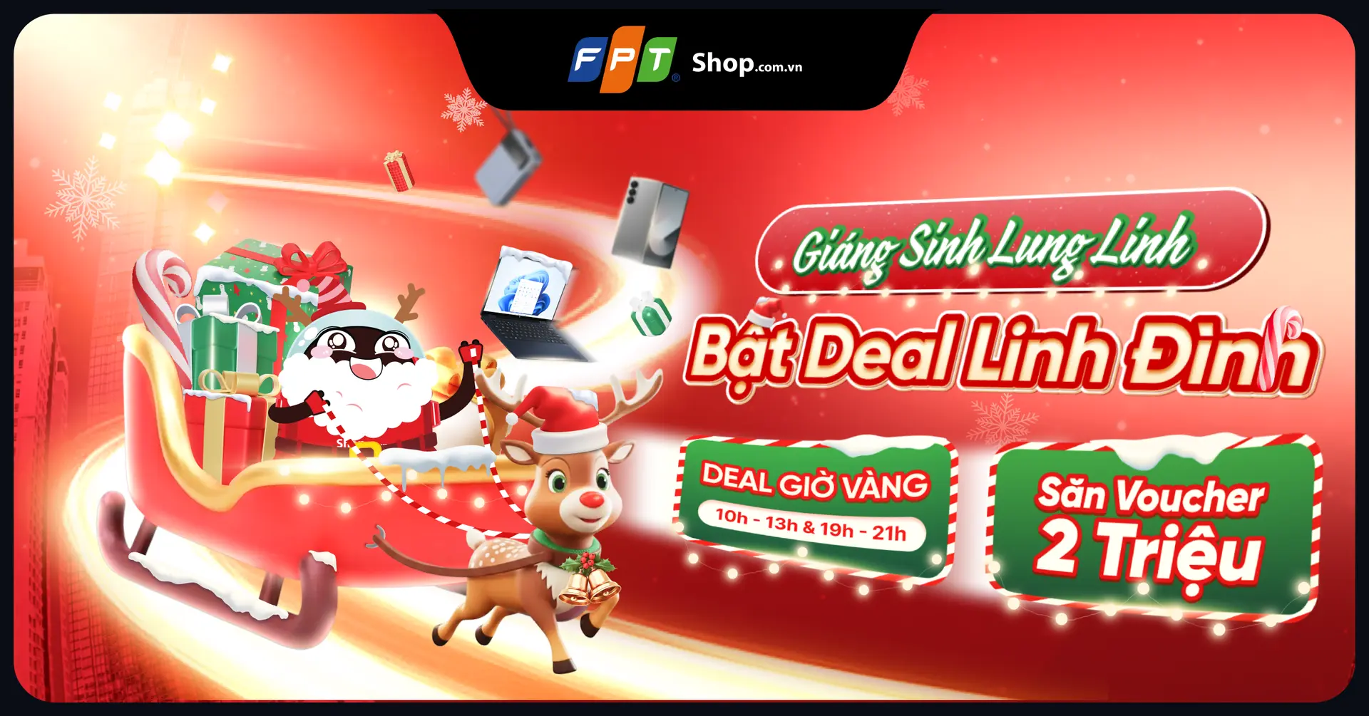 [Minigame] Giáng Sinh Lung Linh – Bật Deal Linh Đình