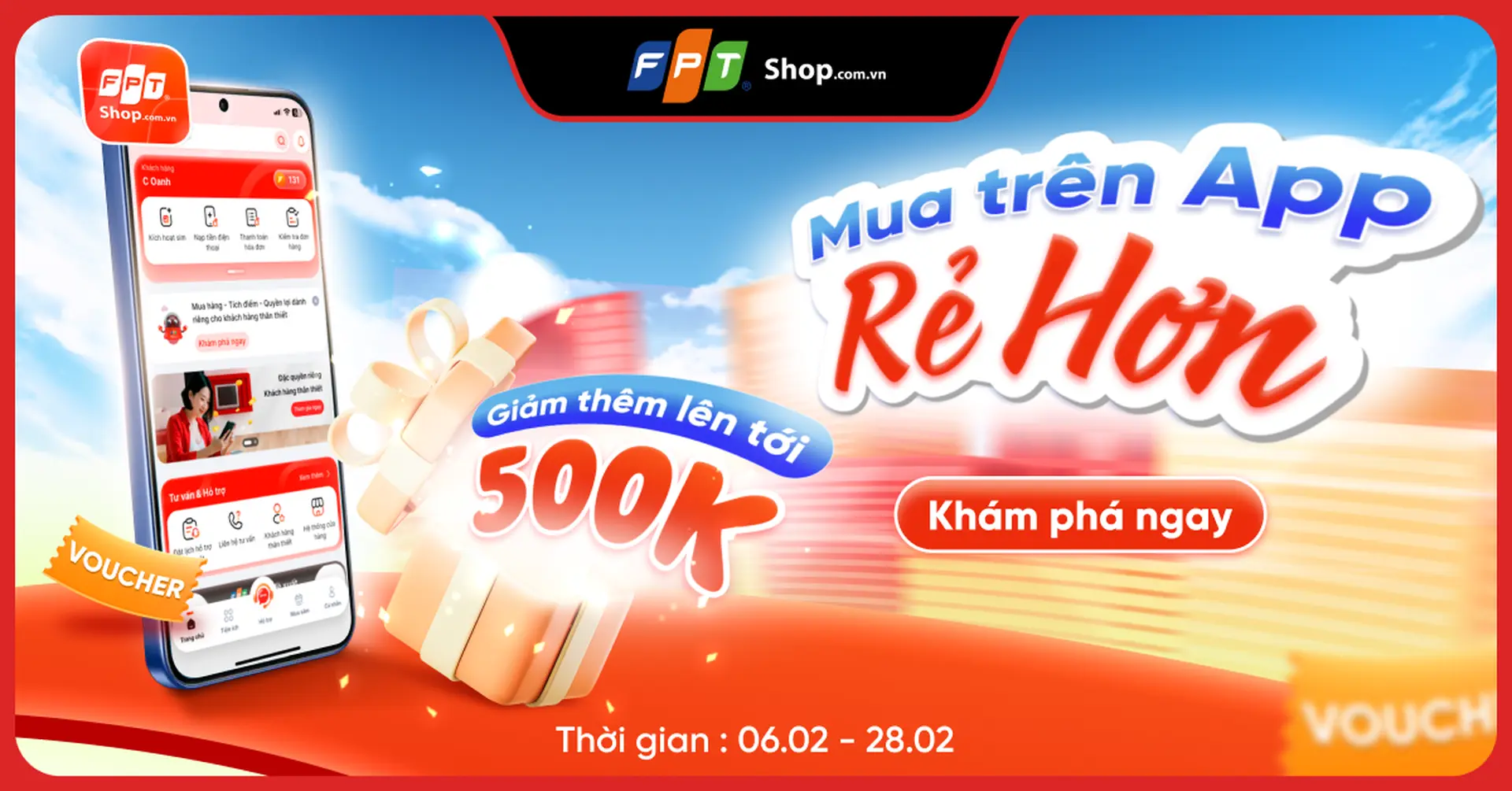 Mua trên App rẻ hơn - Giảm thêm lên đến 500.000đ khi mua Điện thoại