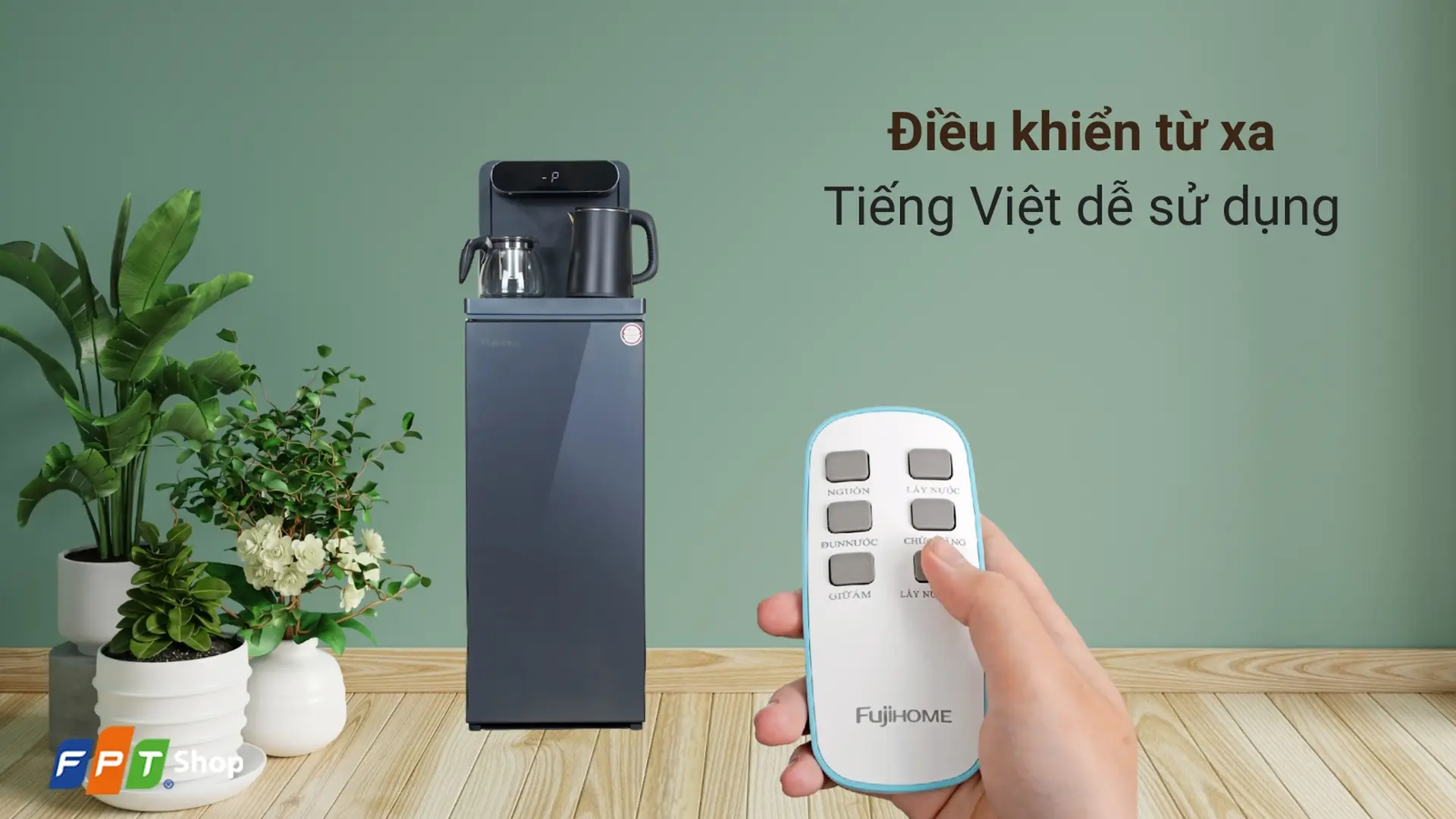 Cây nước nóng lạnh hút bình Fujihome TB392