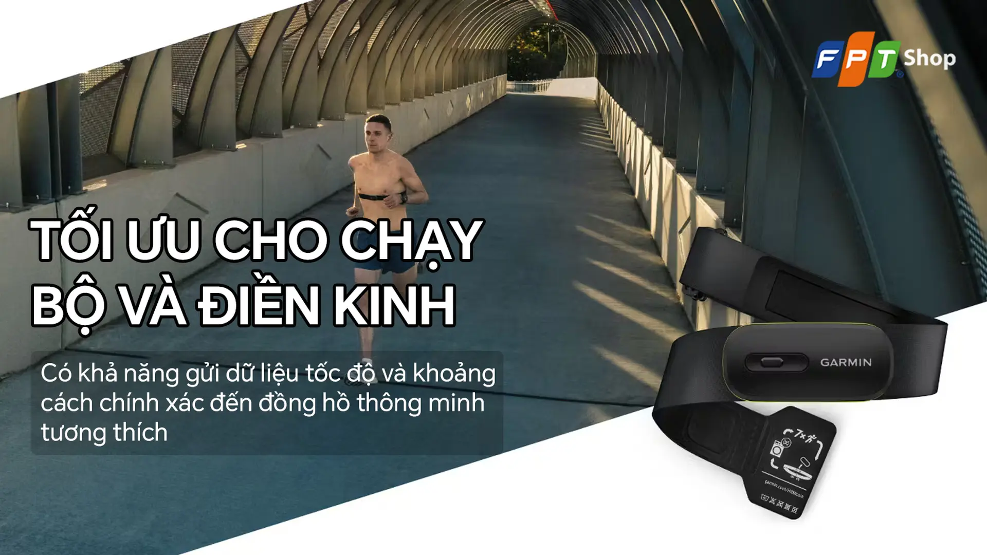 Dây đeo đo nhịp tim Garmin HRM-600 Size XS-S