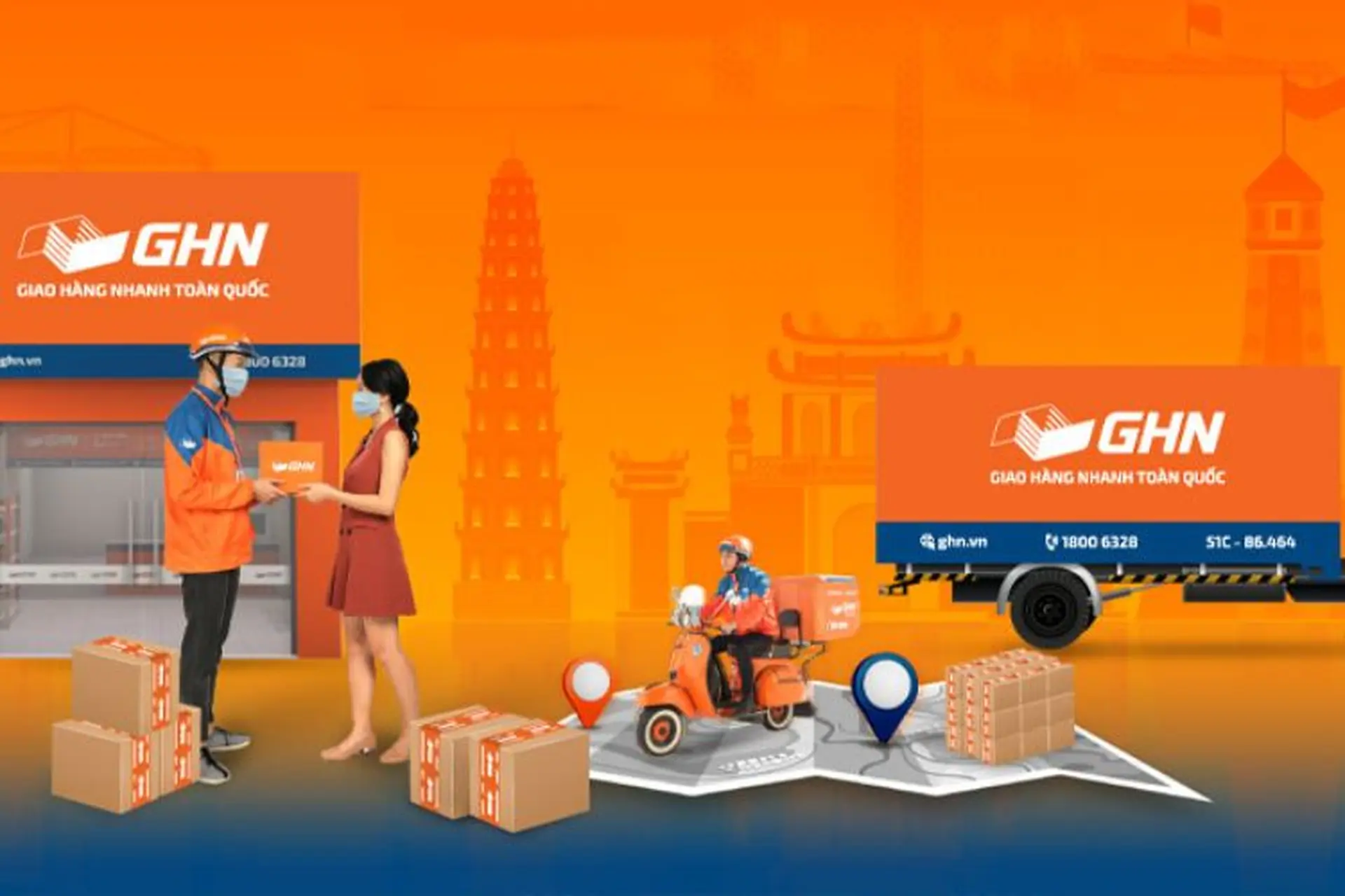 Giao Hàng Nhanh: Ứng dụng giao hàng siêu nhanh, giá cả hợp lý, dịch vụ chất lượng