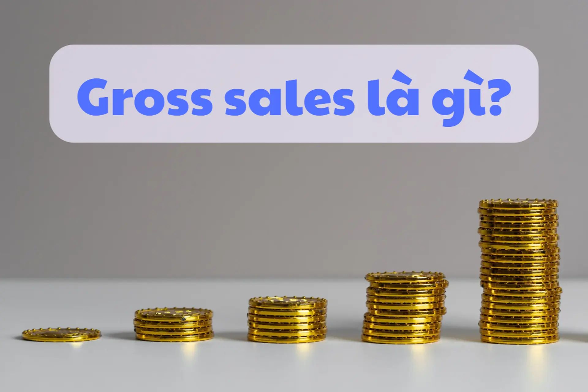 Gross sales là gì? Phân biệt với Net sales và cách ứng dụng chỉ số này trong kế hoạch kinh doanh
