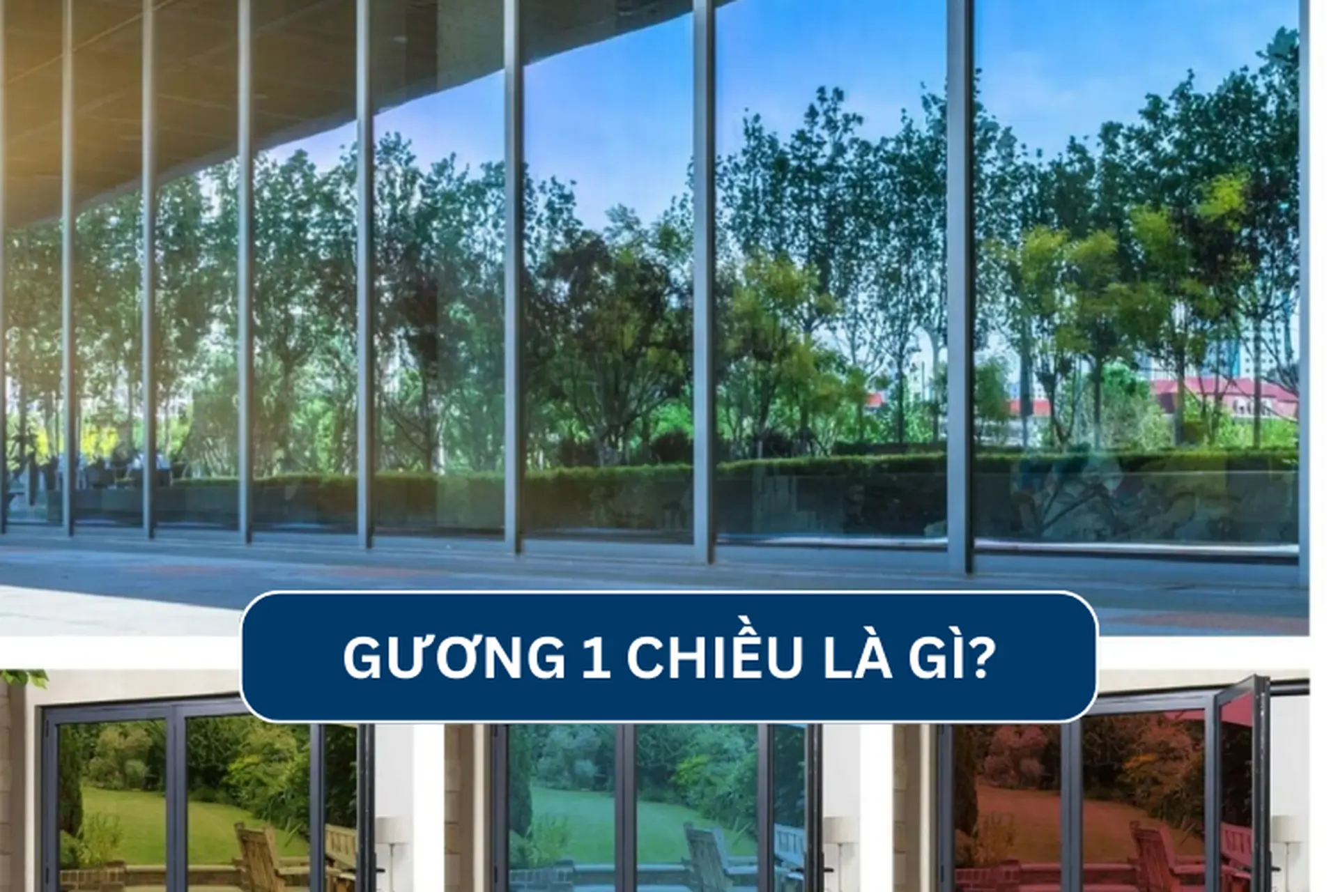 Gương 1 chiều là gì? Giải thích chi tiết nguyên lý hoạt động và ứng dụng trong đời sống  