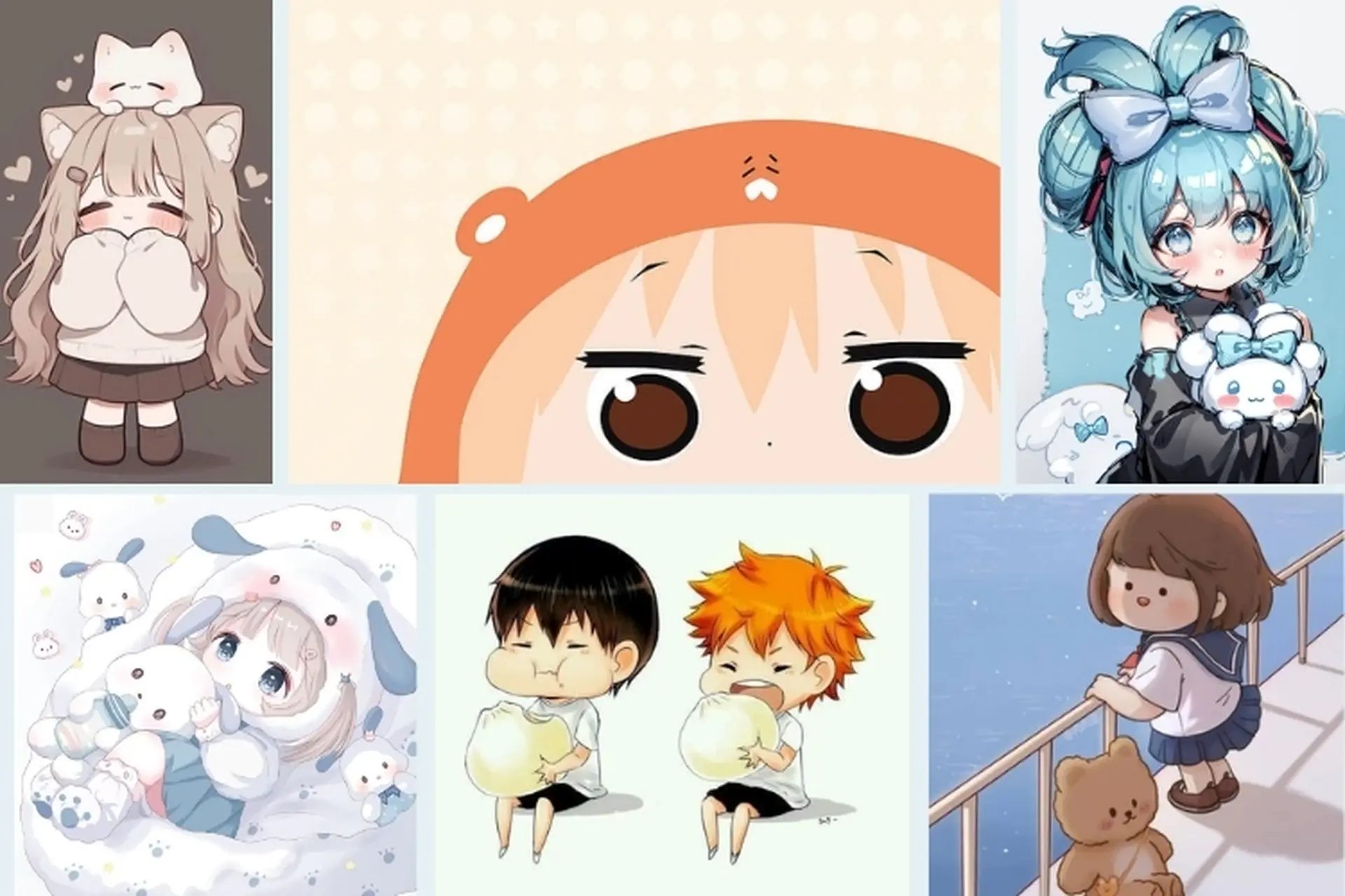 Tổng hợp hình nền chibi siêu dễ thương và đáng yêu, thích hợp cho điện thoại và máy tính