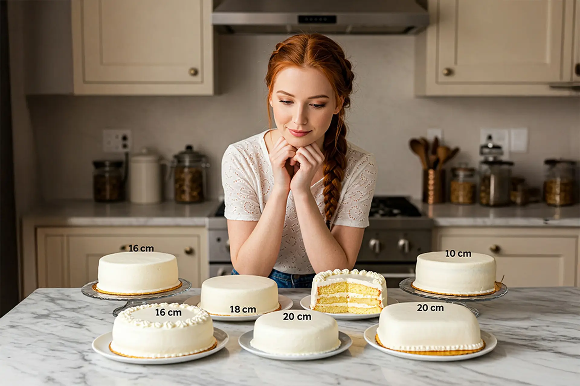 Hướng dẫn chọn size bánh kem phù hợp khi làm bánh và những lưu ý quan trọng nên biết