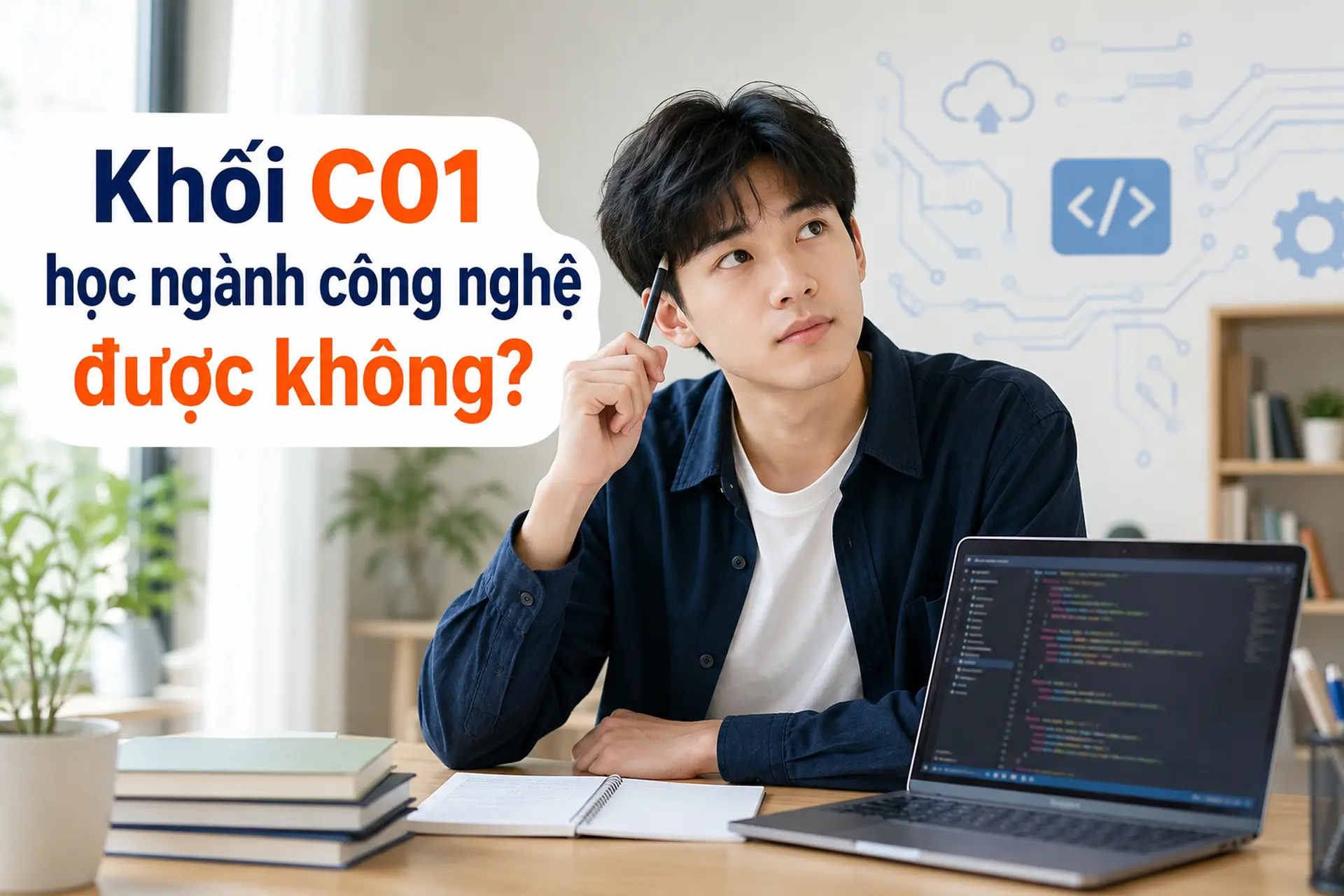 Khối C01 học ngành công nghệ được không? Danh sách ngành phù hợp cho thí sinh
