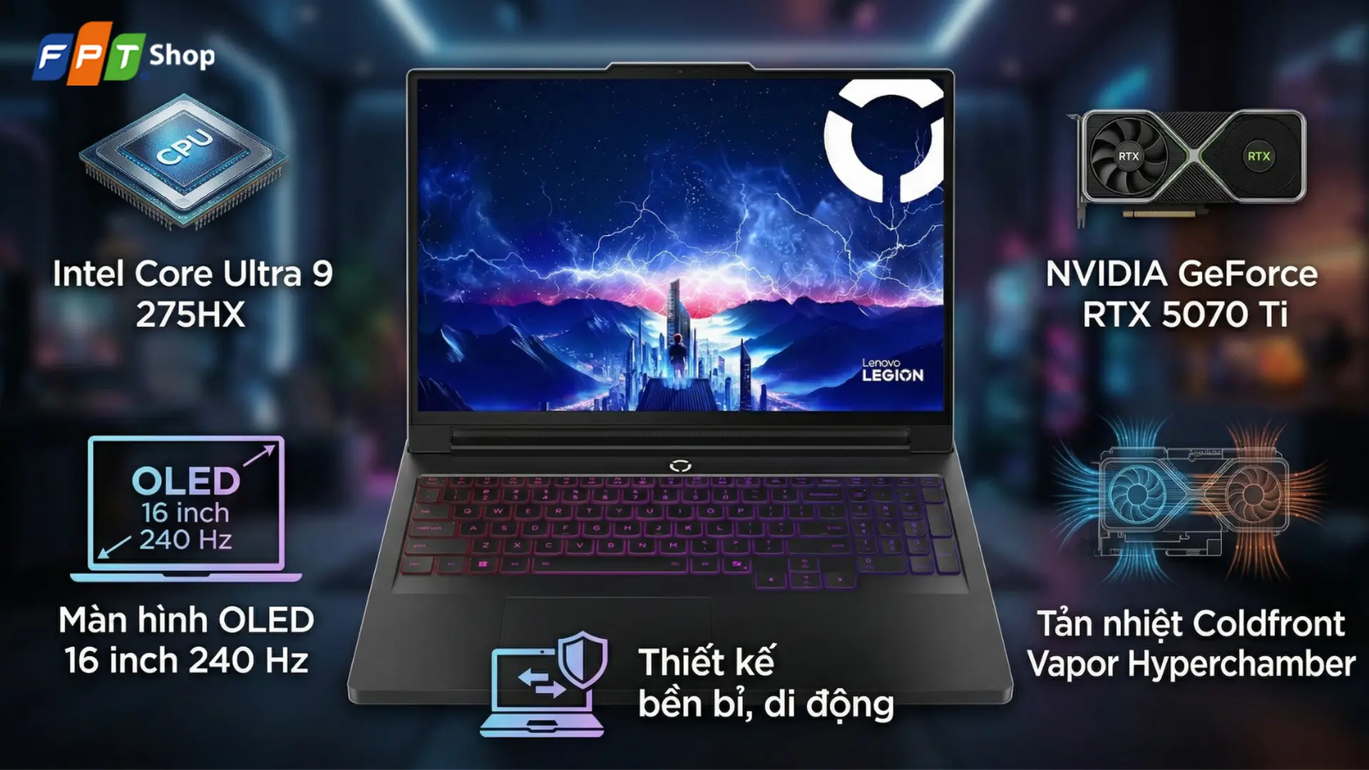 Lenovo Gaming Legion Pro 7 16IAX10H