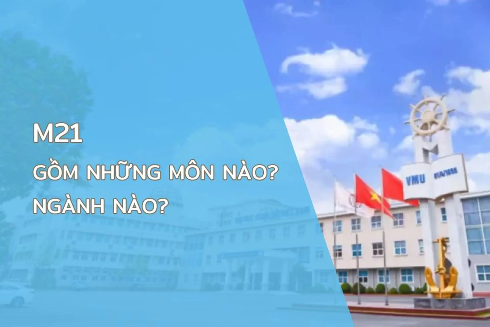 M21 gồm những môn nào? Ngành nào? Giải mã chi tiết tổ hợp xét tuyển hot hiện nay