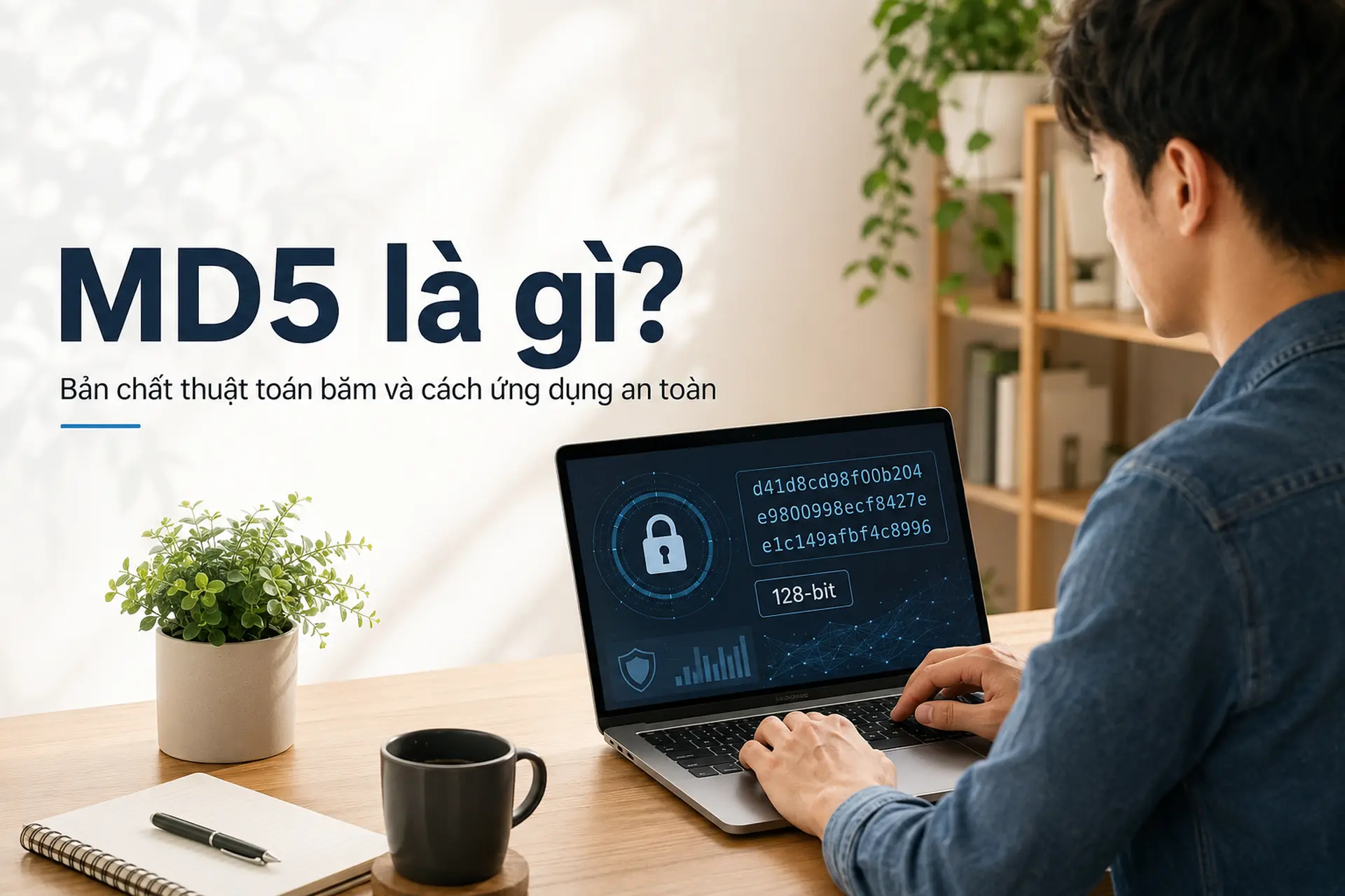 MD5 là gì? Bản chất thuật toán băm và cách ứng dụng an toàn