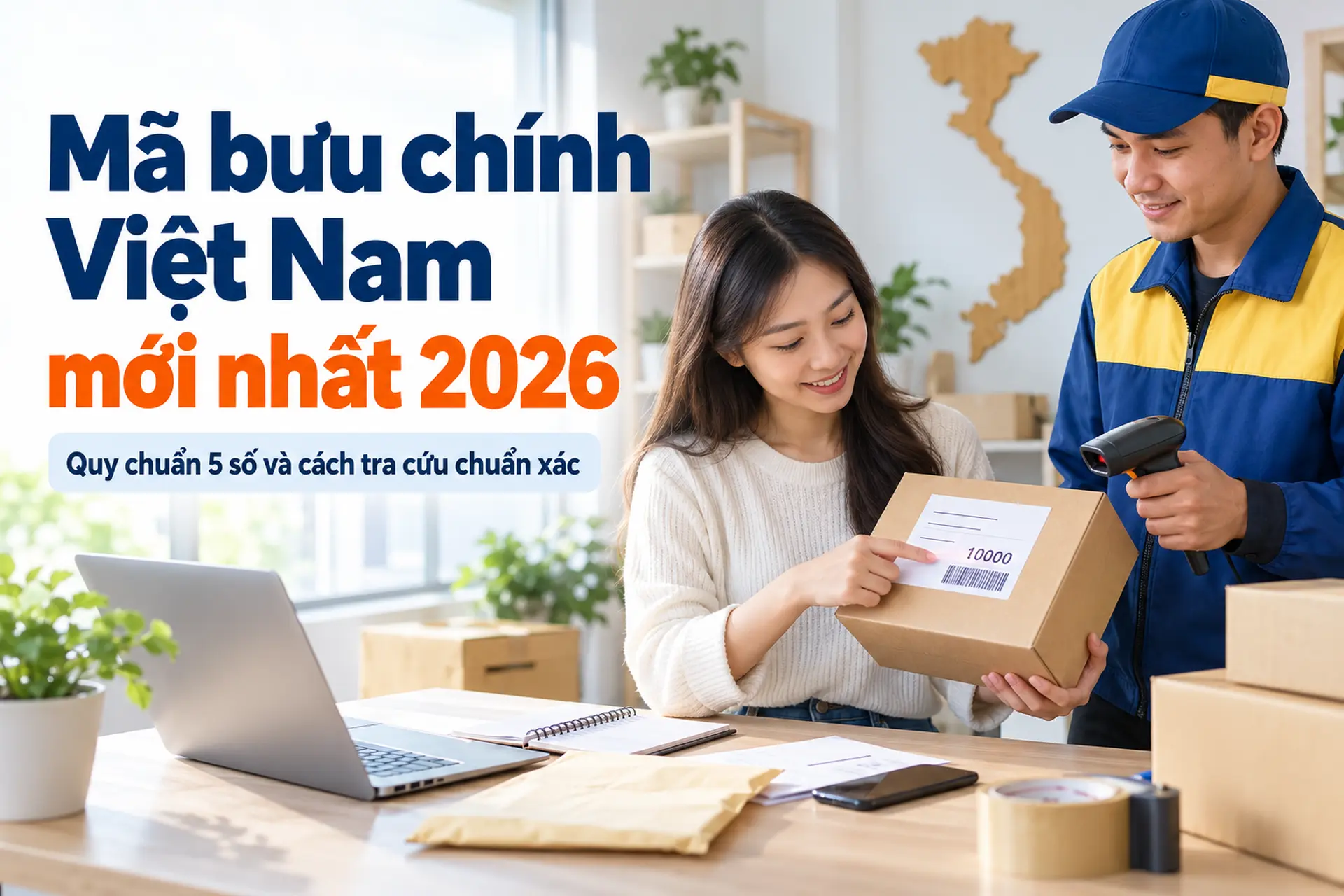 Mã bưu chính Việt Nam mới nhất 2026: Quy chuẩn 5 số và cách tra cứu chuẩn xác