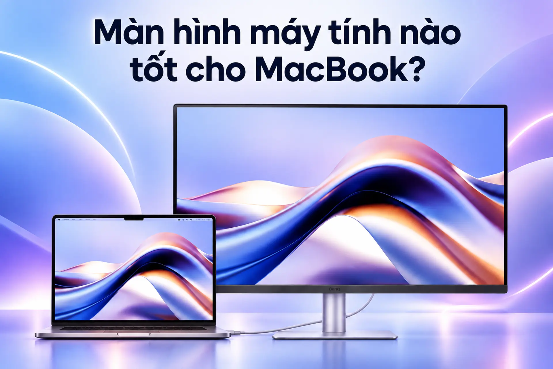 Màn hình máy tính nào tốt cho MacBook? Tiêu chuẩn chọn mua phù hợp ngân sách