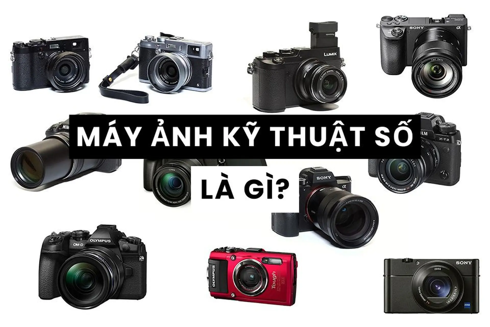 Máy ảnh kỹ thuật số là gì? Tất tần tật về máy ảnh kỹ thuật số và cách lựa chọn máy ảnh phù hợp cho người mới