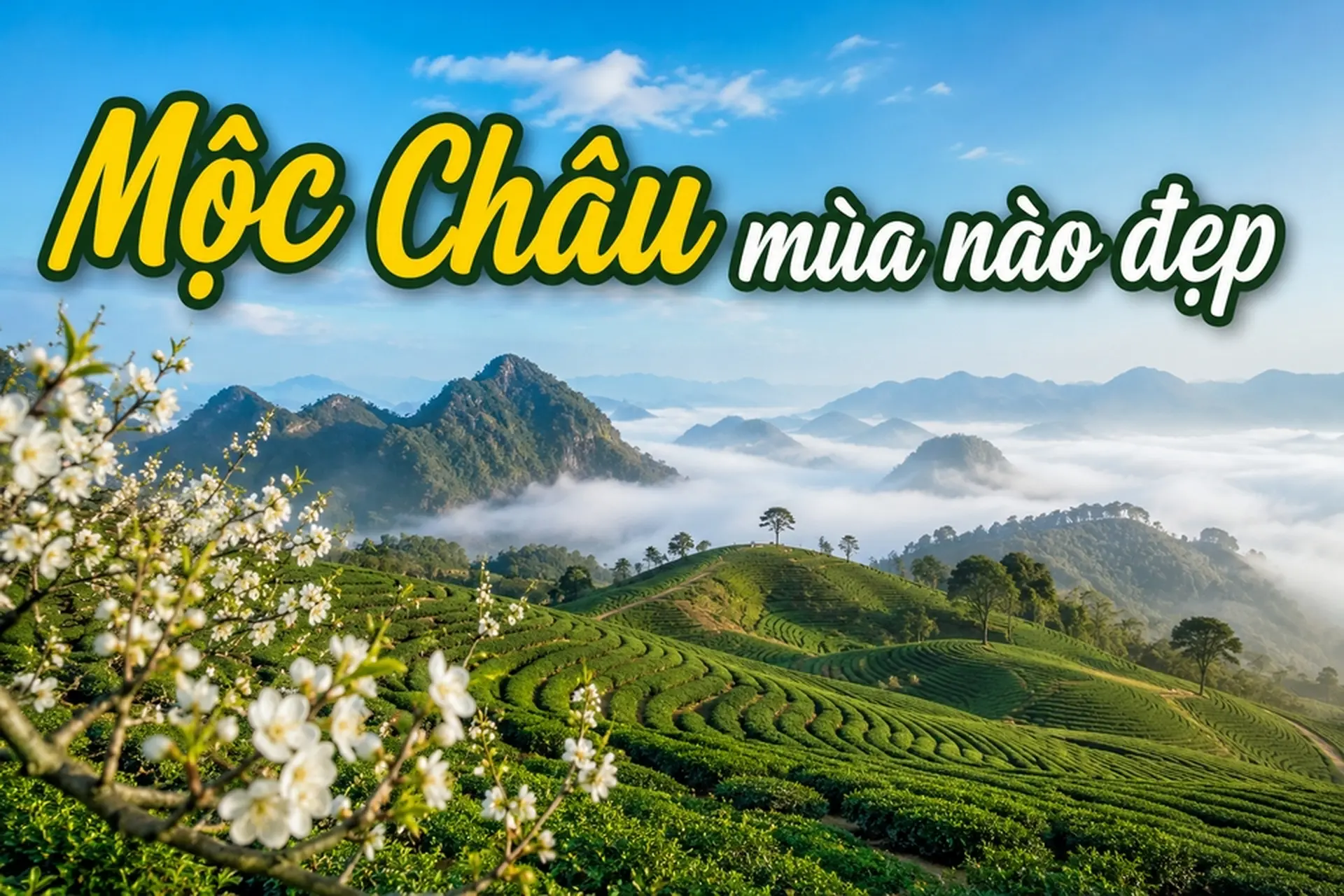 Mộc Châu mùa nào đẹp? Cẩm nang chọn thời điểm du lịch, điểm tham quan và món ngon nên thử