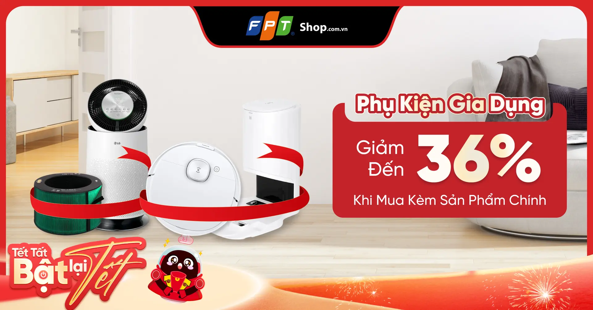 Phụ kiện gia dụng thông minh giảm đến 36%