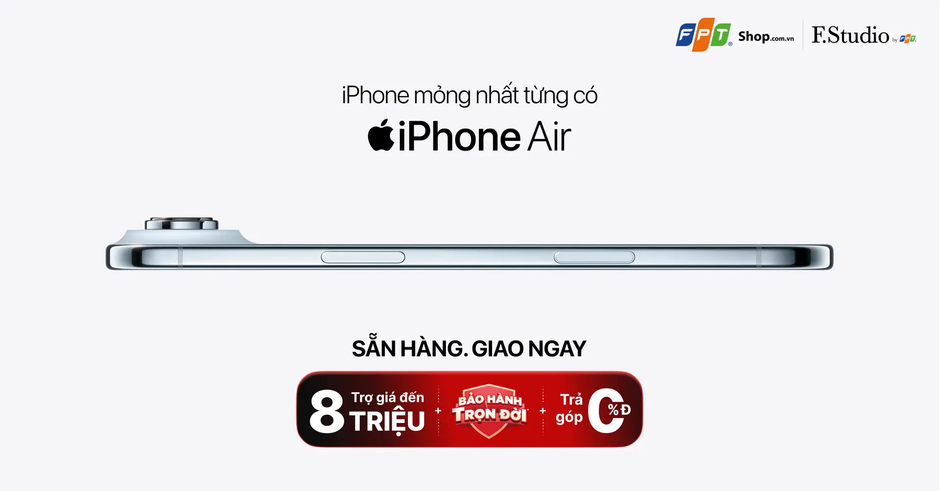 Đặc quyền bảo hành trọn đời khi mua iPhone 17 và iPhone Air