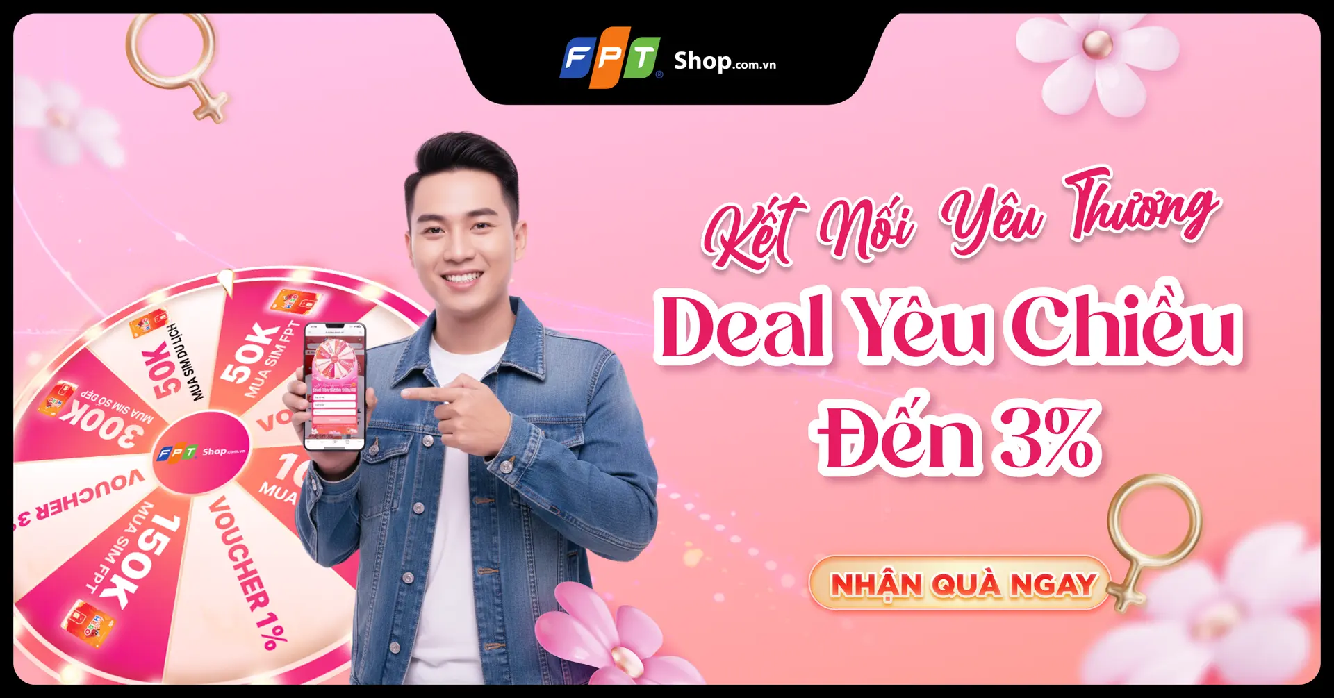 [Minigame] Kết nối yêu thương – Rinh deal yêu chiều đến 3%