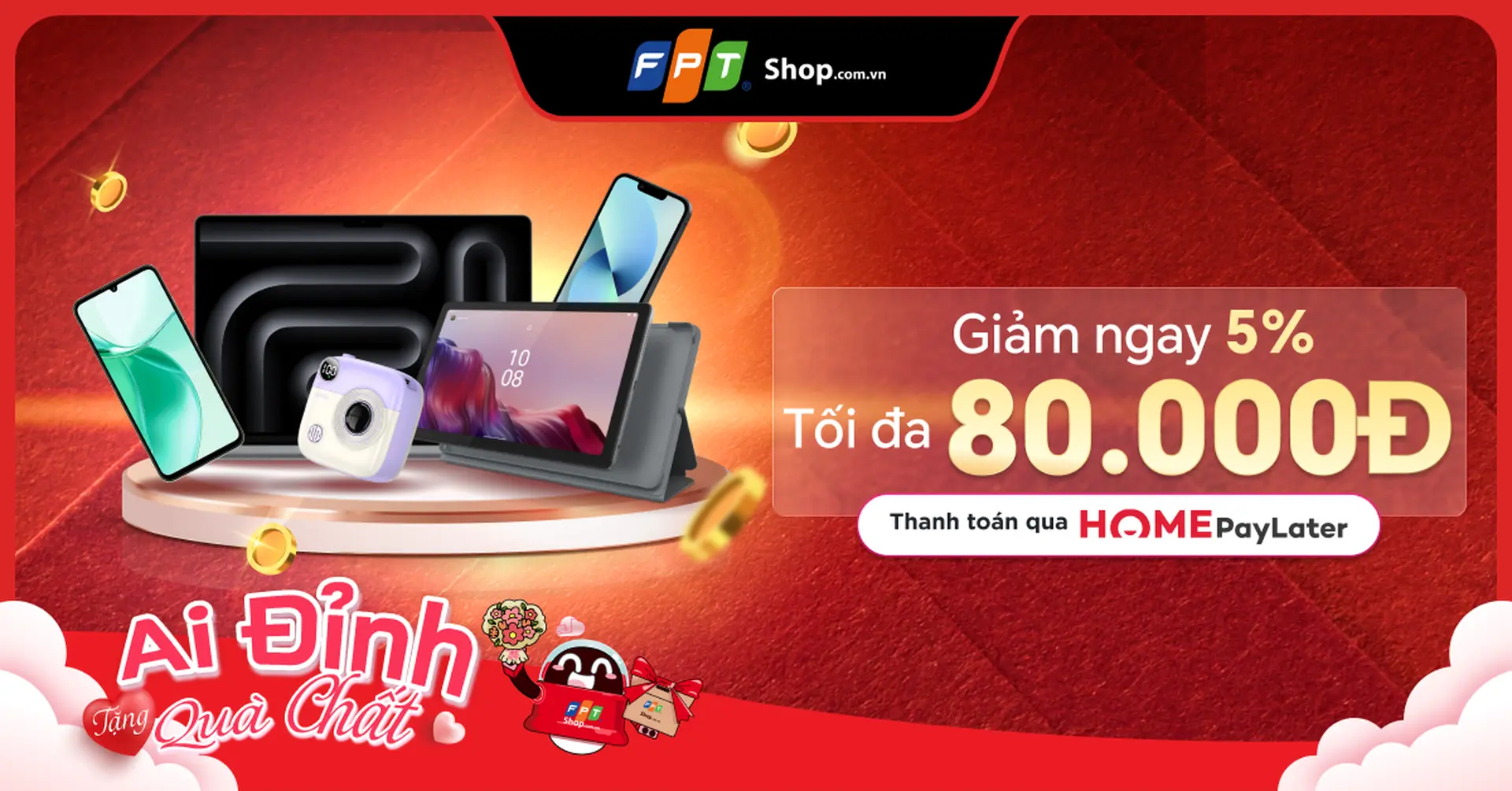 Mua dễ hơn - Giảm ngay 5% cùng Home Paylater