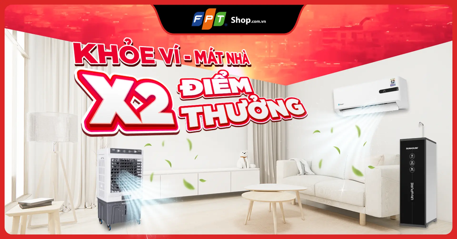 Nóng Hừng Hực? Bí Kíp Hạ Nhiệt, Khỏe Ví Cùng FPT Shop