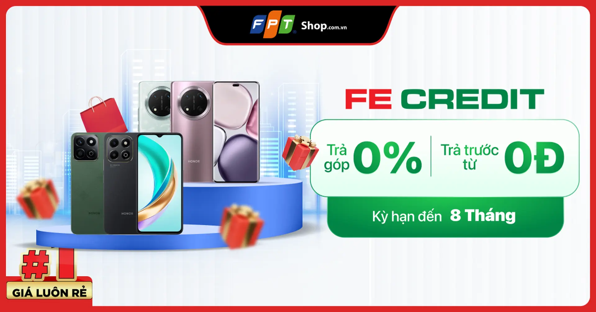 FE ĐỒNG HÀNH - TRẢ GÓP AN LÀNH: CHƯƠNG TRÌNH TRẢ TRƯỚC TỪ 0Đ - LÃI SUẤT 0%