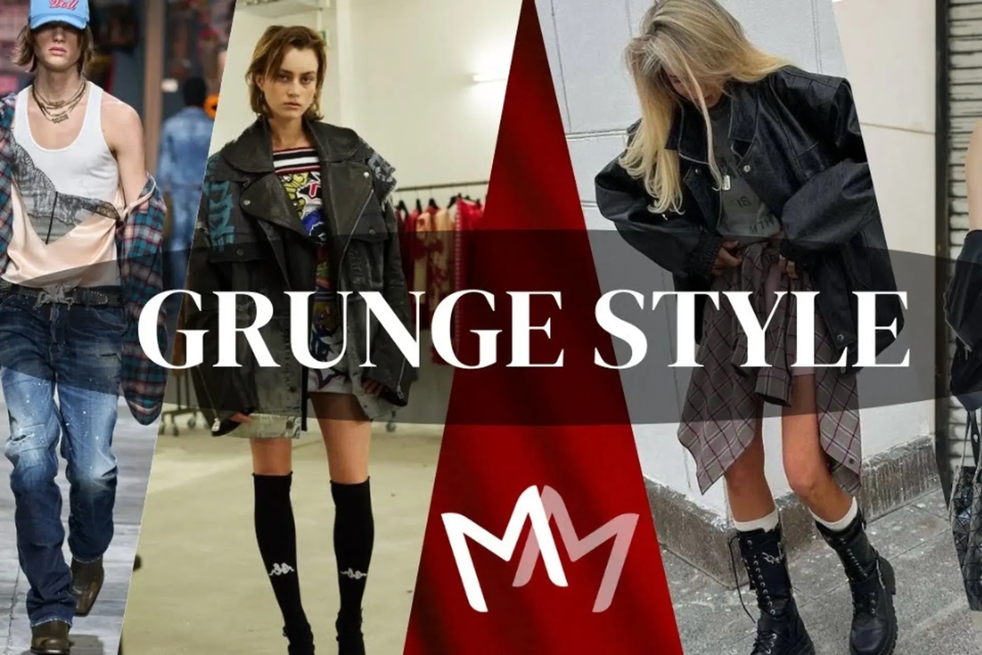 Phong cách grunge - Khám phá xu hướng thời trang nổi loạn từ thập niên 90 đến hiện tại và cách phối đồ chuẩn chỉnh