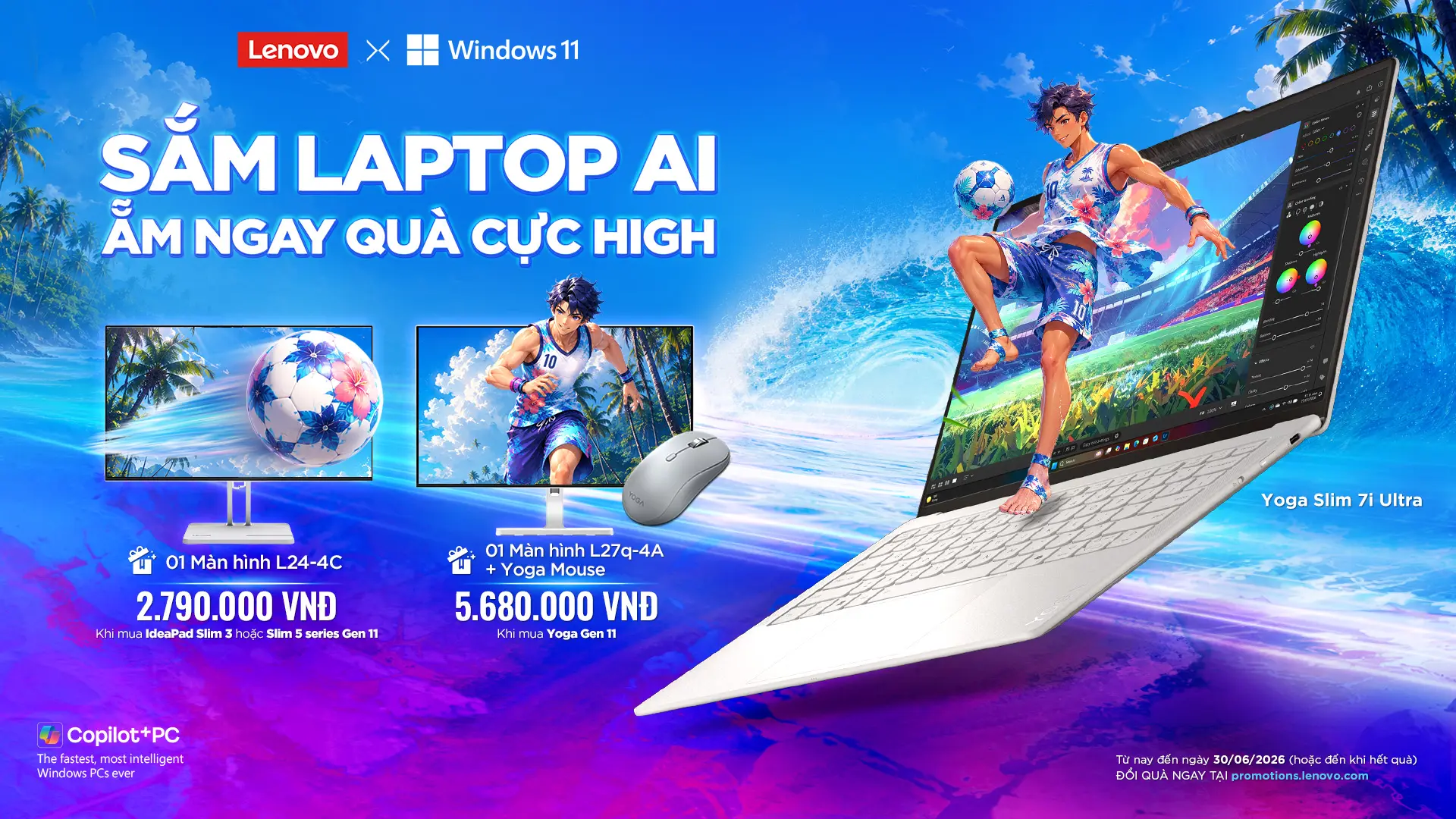 Sắm laptop Lenovo tại FPT Shop, nhận quà tặng đến 5,68 triệu đồng