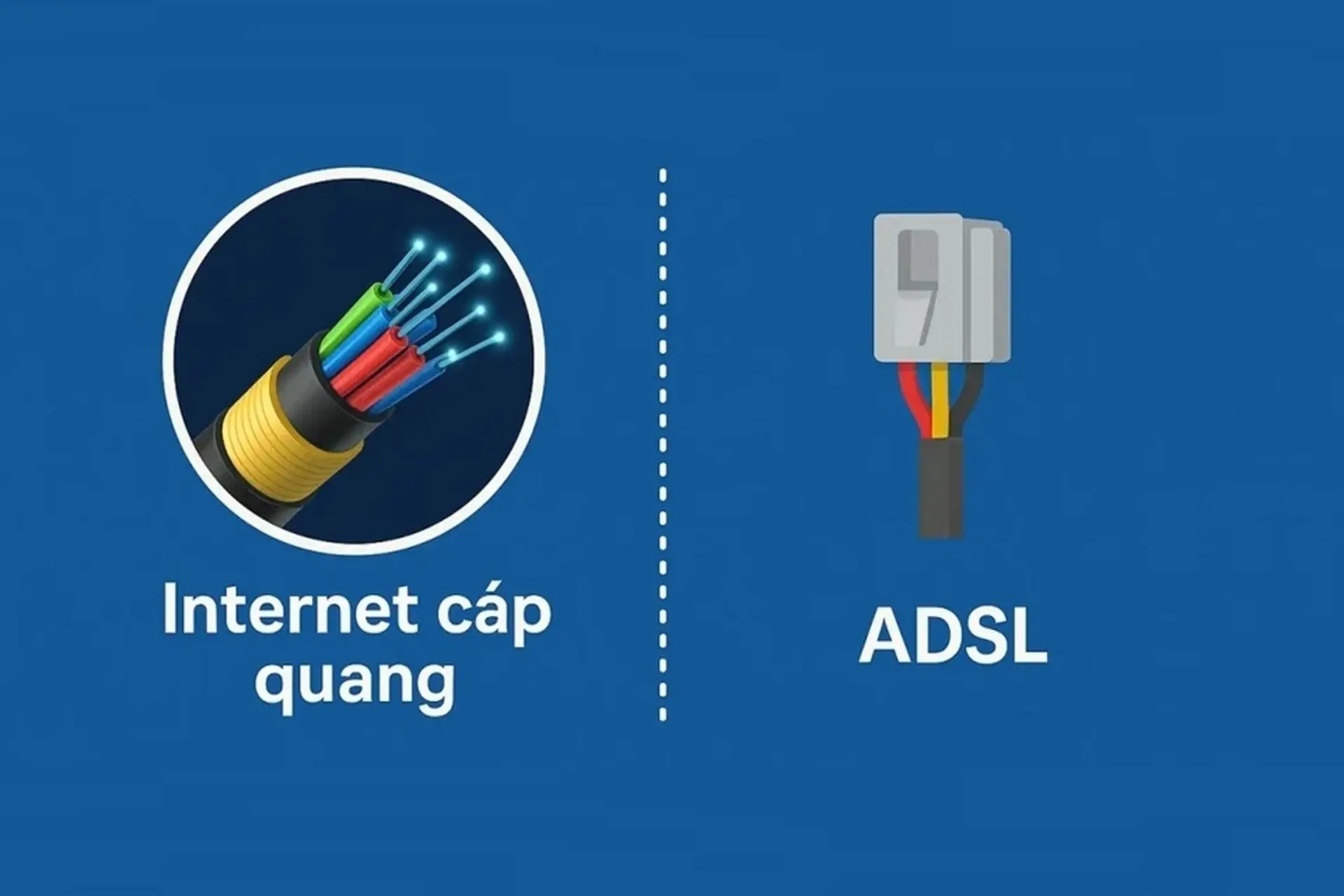 So sánh Internet cáp quang và ADSL: đâu là lựa chọn phù hợp cho gia đình và doanh nghiệp