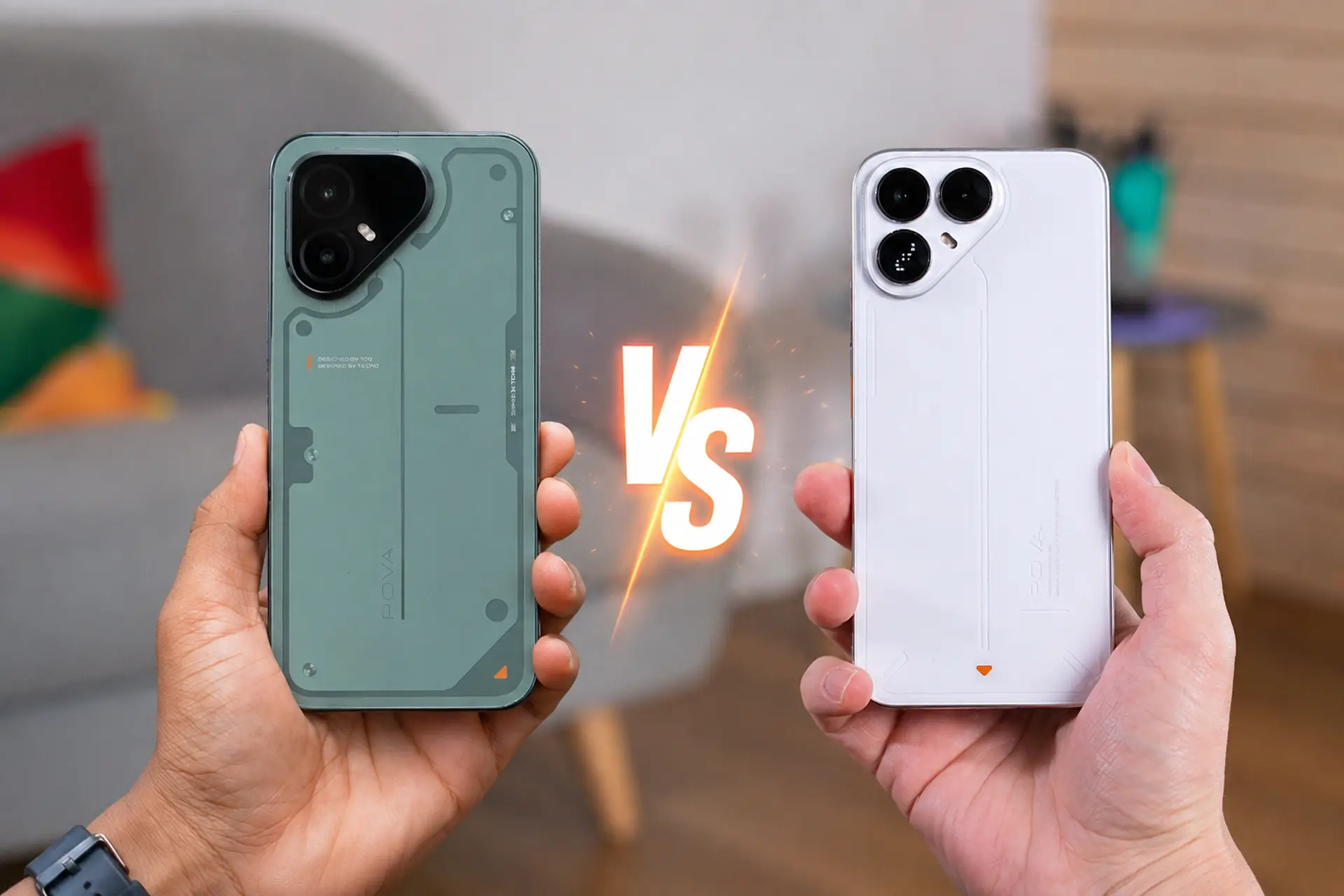 So sánh Tecno Pova 8 Pro vs Pova 8: Bản Pro nâng cấp có đủ hấp dẫn?
